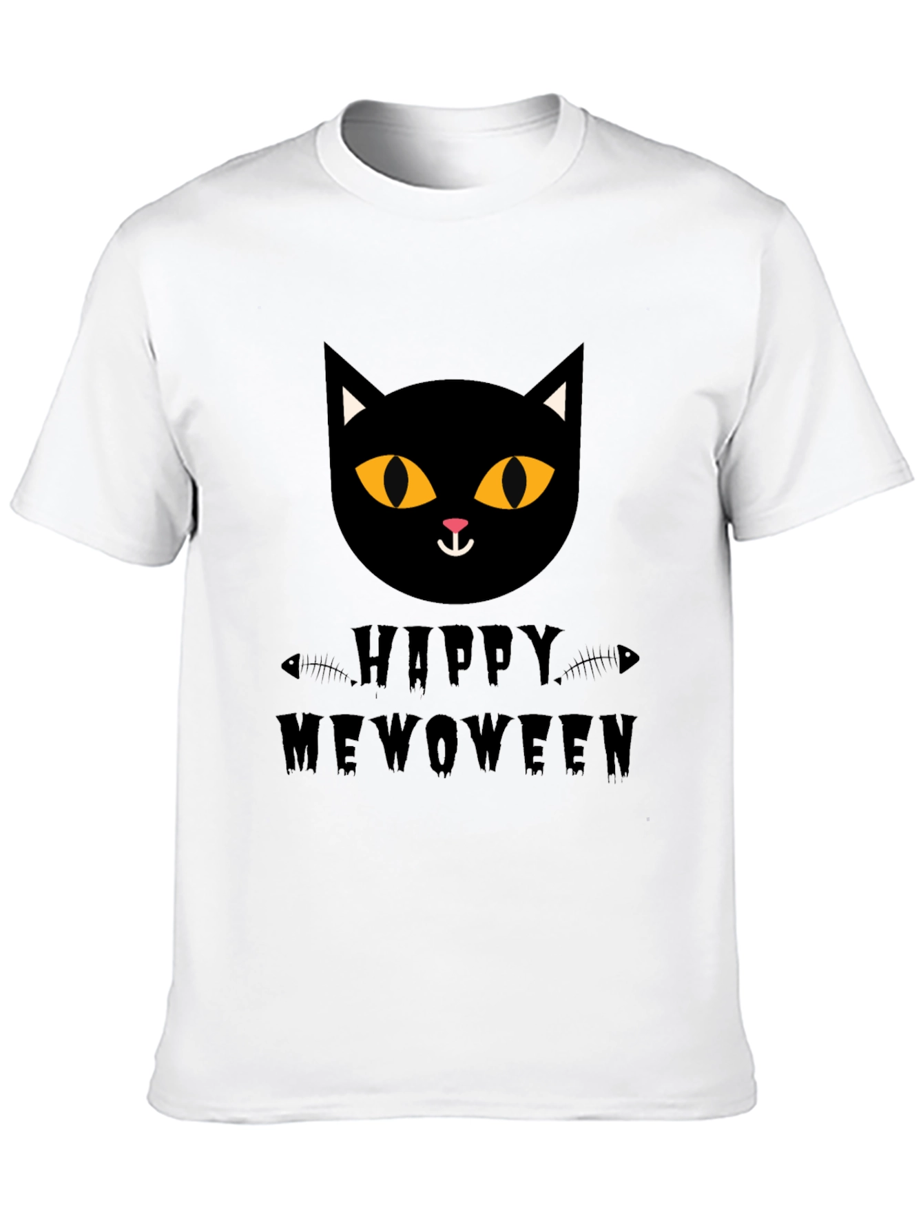 Happy Meowoween Cat T-Shirt