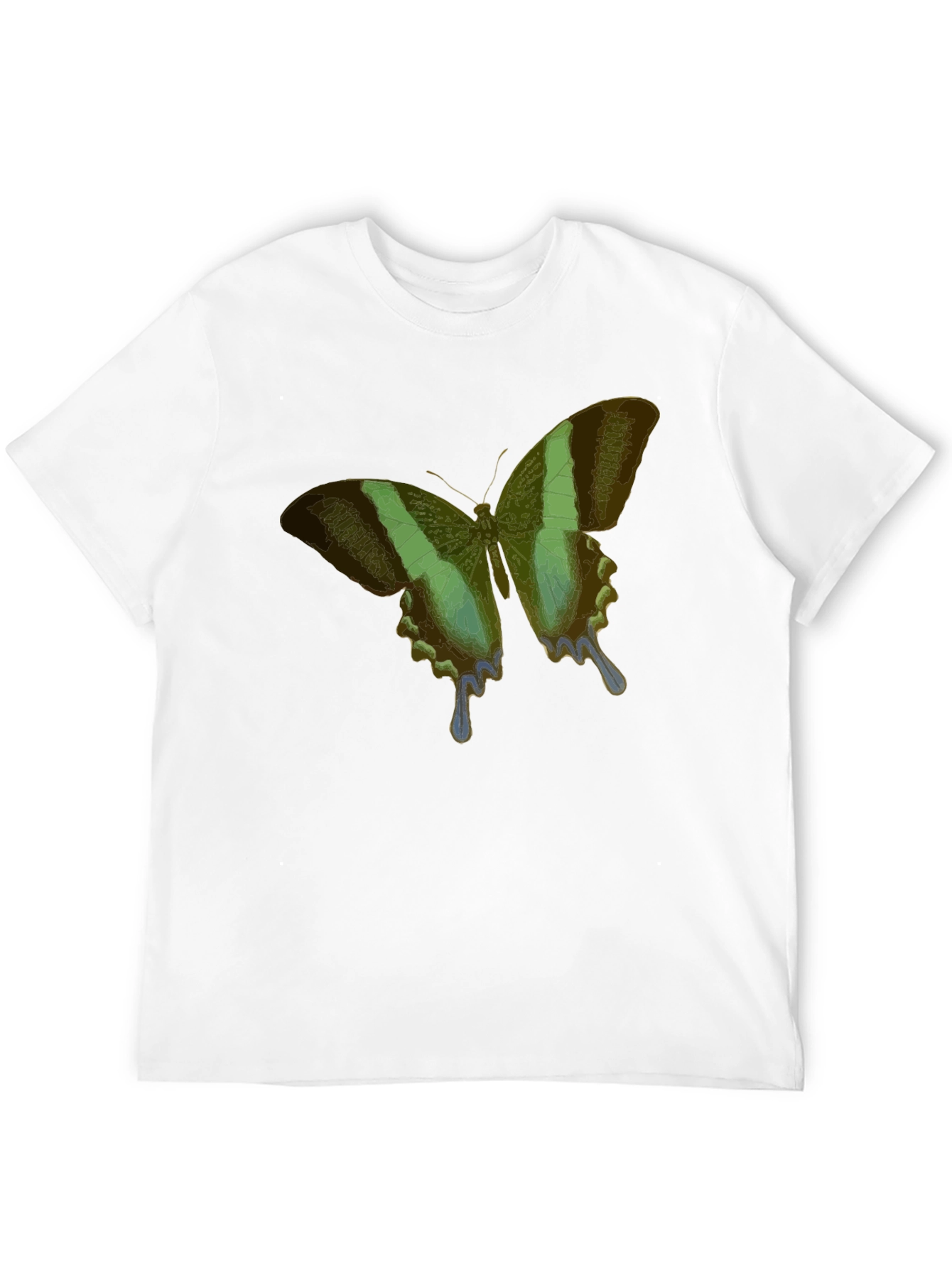 Butterfly Graphic Black T-Shirt