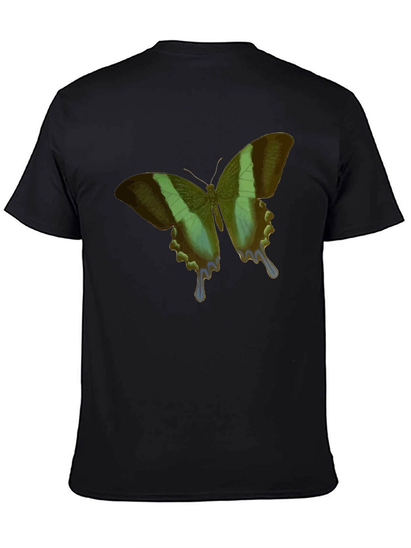 Butterfly Graphic Black T-Shirt