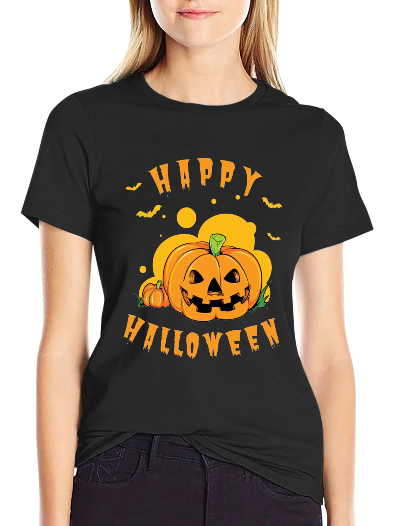 Happy Halloween Pumpkin Tee
