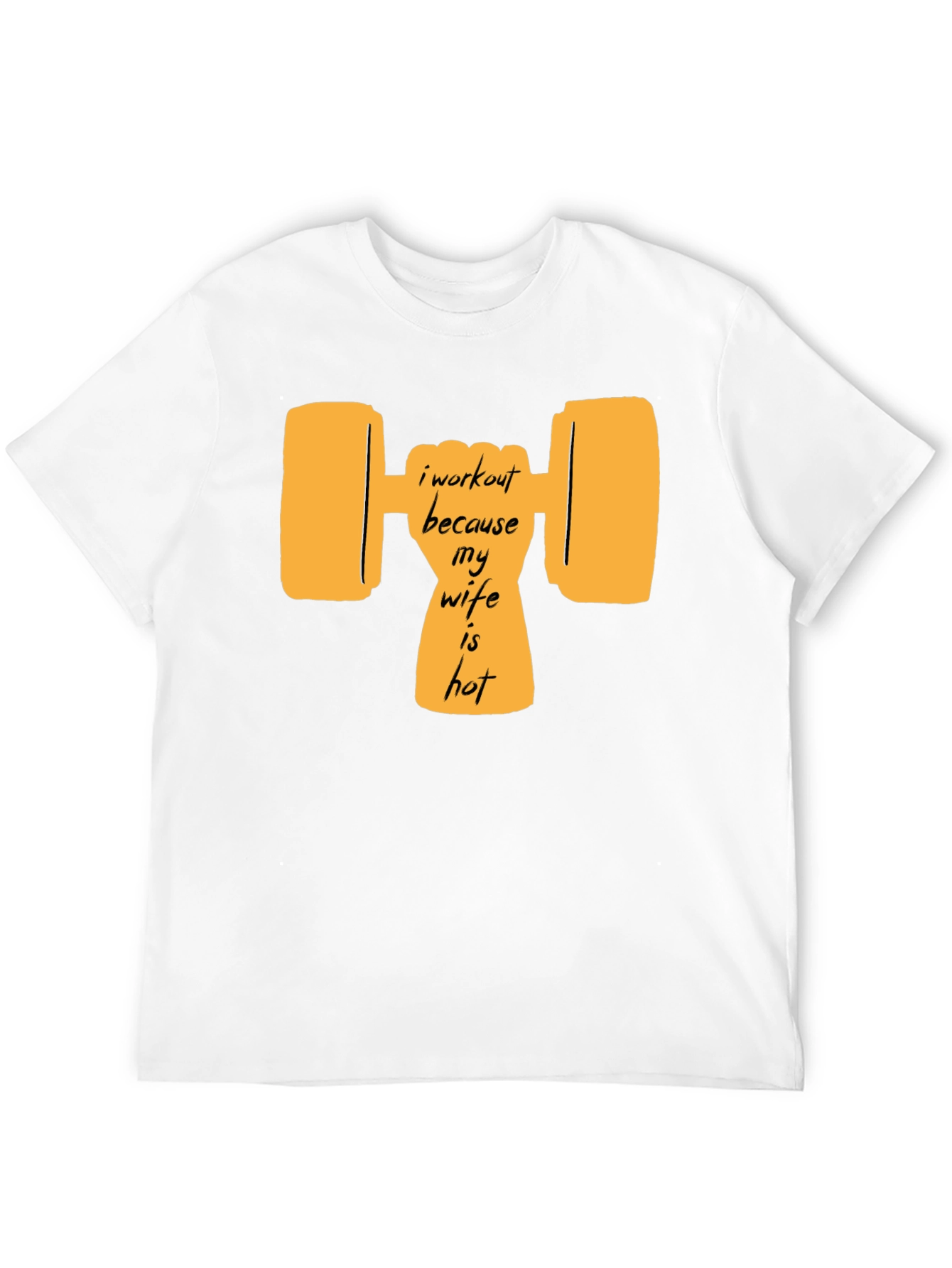 Workout Wife Humor Graphic Tee