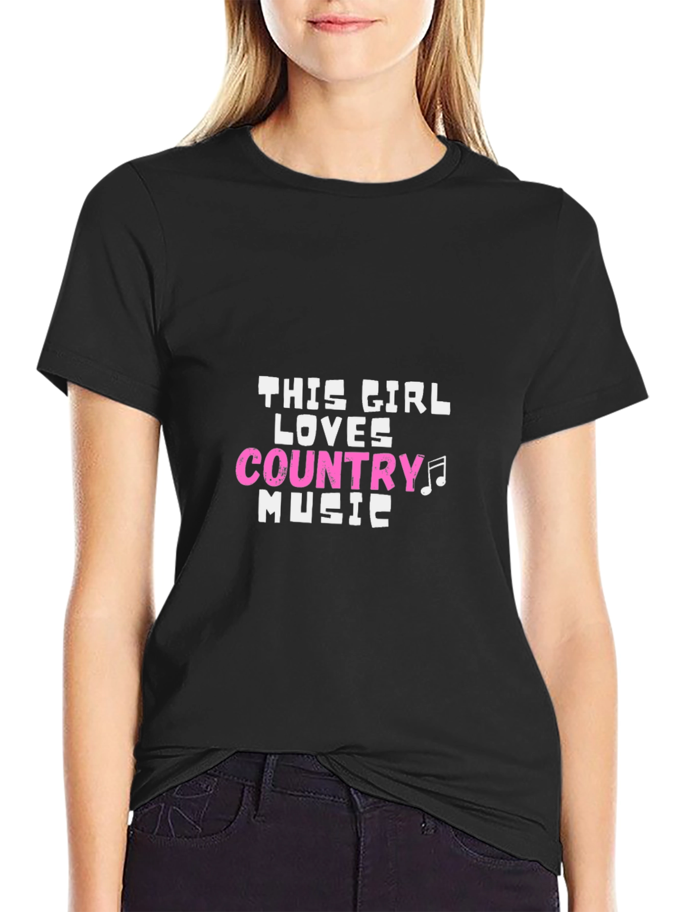 Country Music Lover T-Shirt - Girls Style