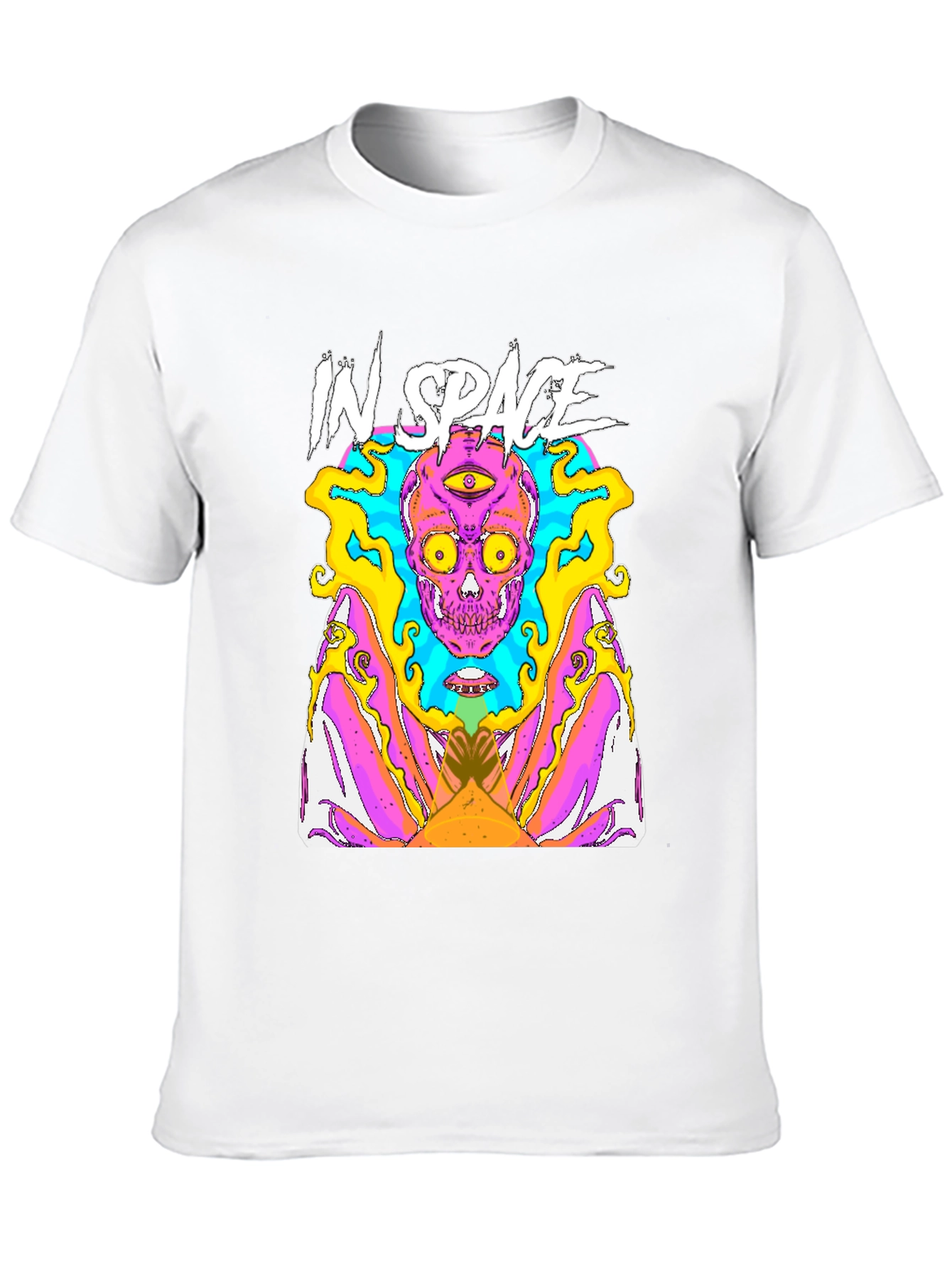 In Space Graphic Tee - Mens Black T-Shirt