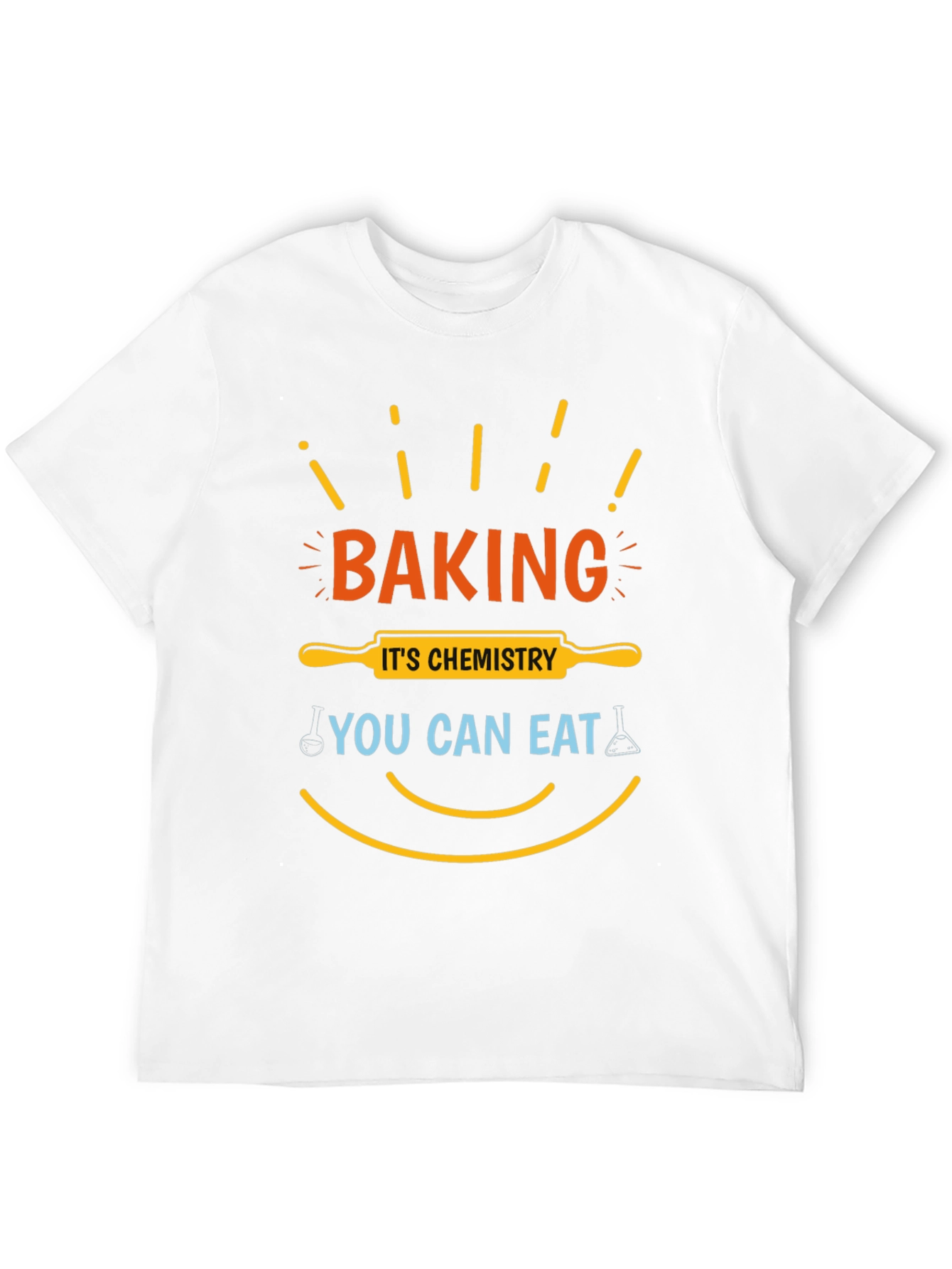 Baking Chemistry T-Shirt: Fun Science Tee for Foodies
