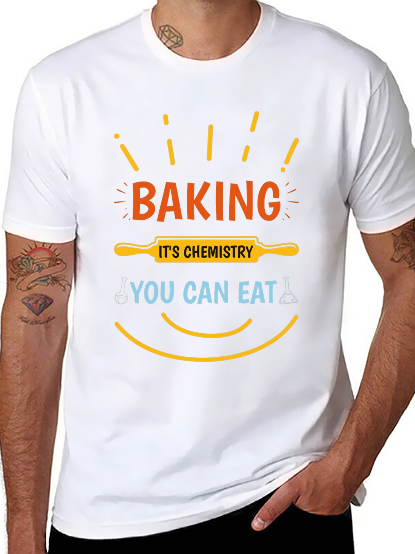 Baking Chemistry T-Shirt: Fun Science Tee for Foodies
