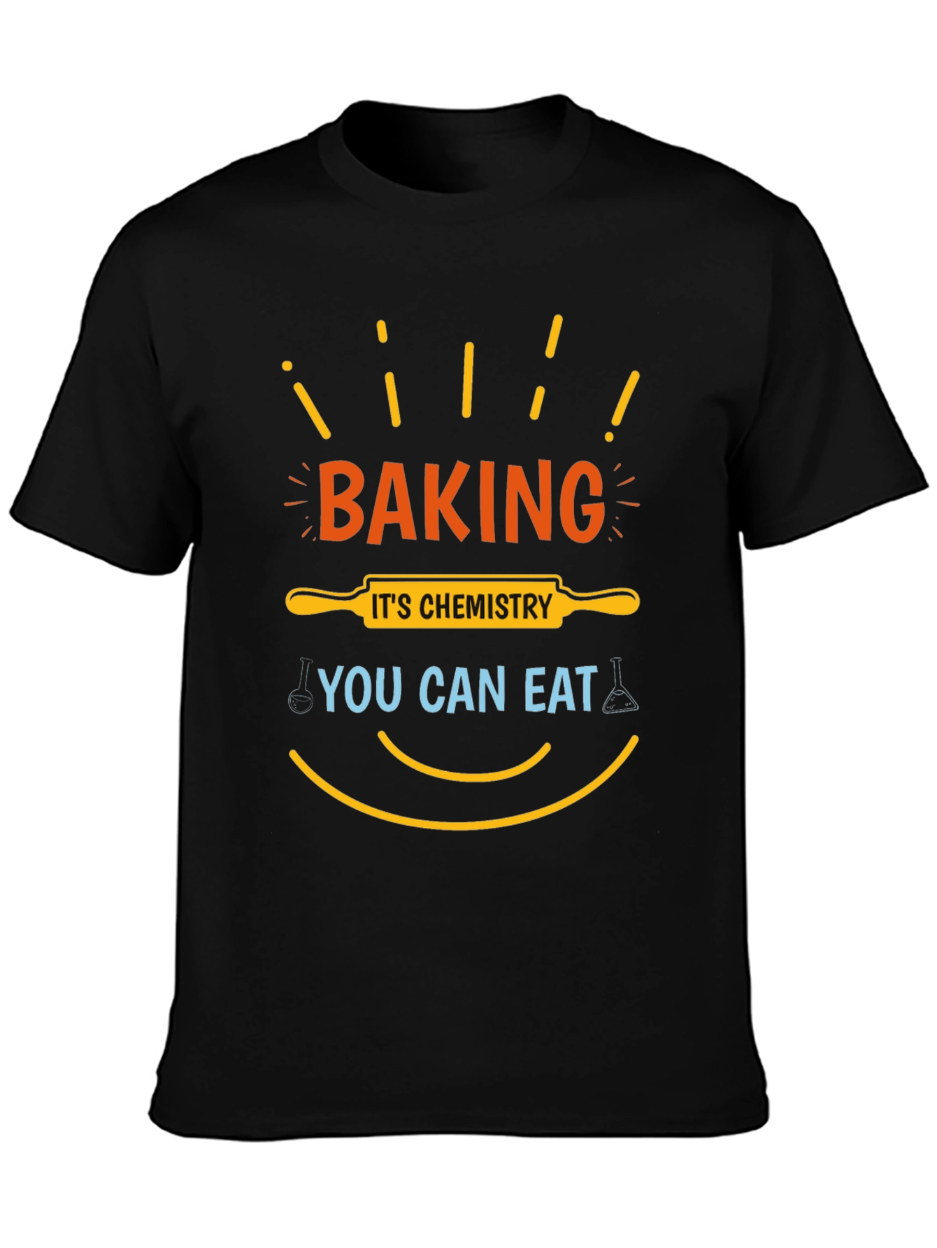 Baking Chemistry T-Shirt: Fun Science Tee for Foodies