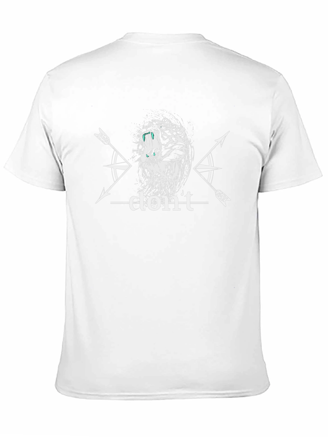 Graphic Tee: Tiger & Arrows - Dont Worry!