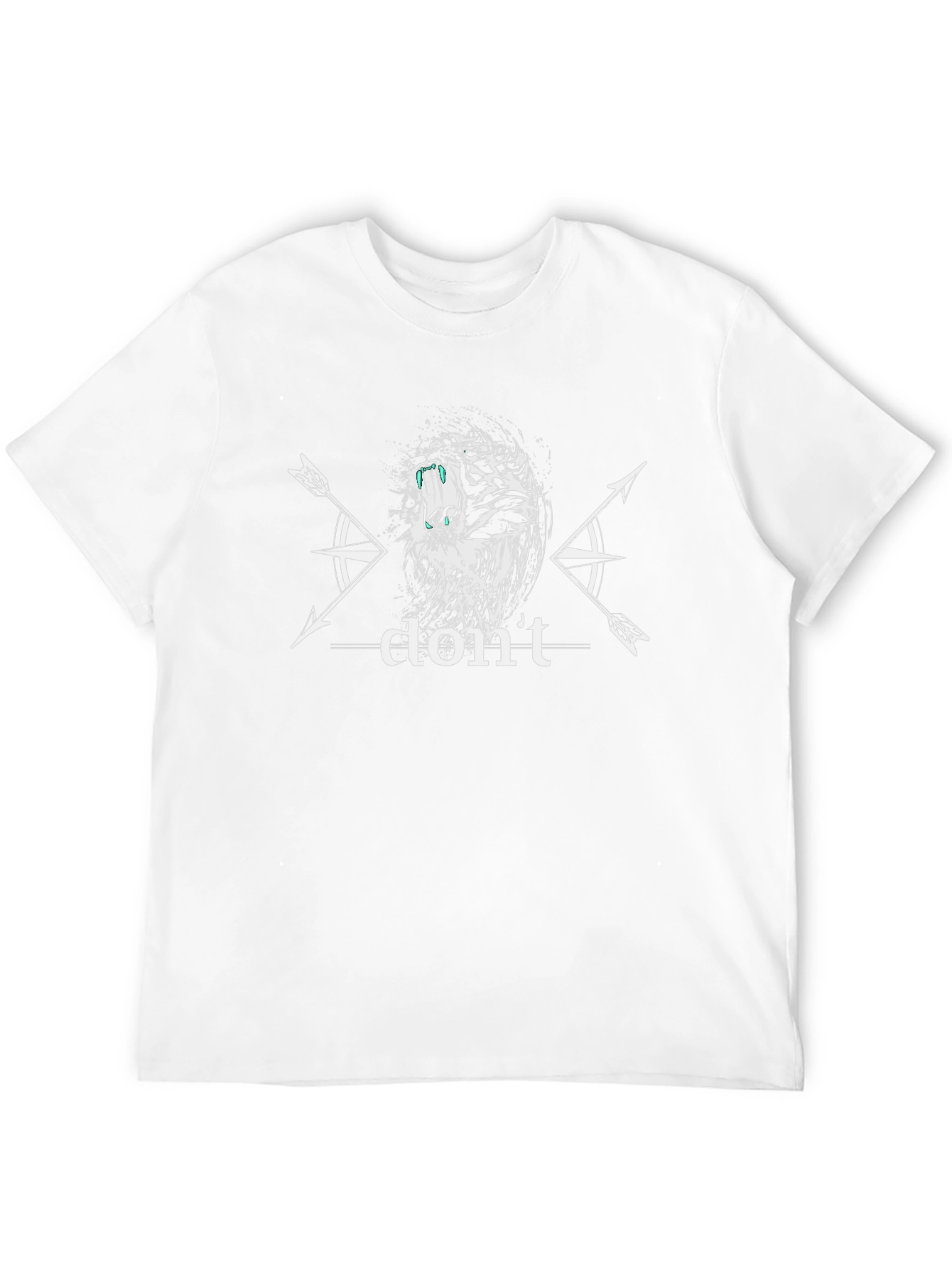 Graphic Tee: Tiger & Arrows - Dont Worry!