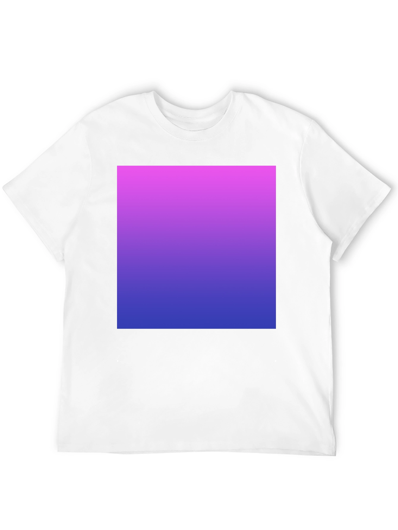 Gradient Tee - Black Cotton Blend