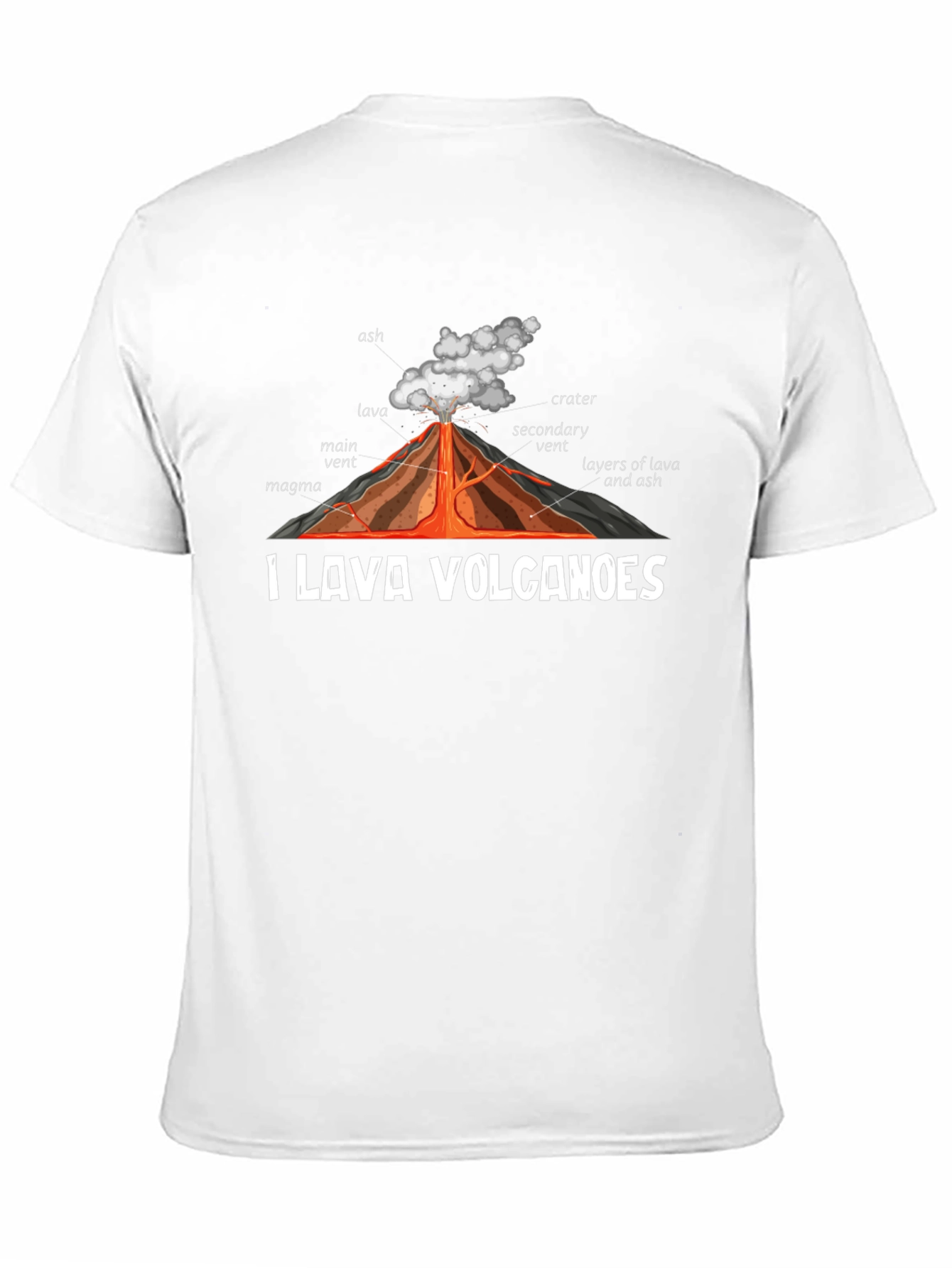 I Lava Volcanoes Graphic T-Shirt