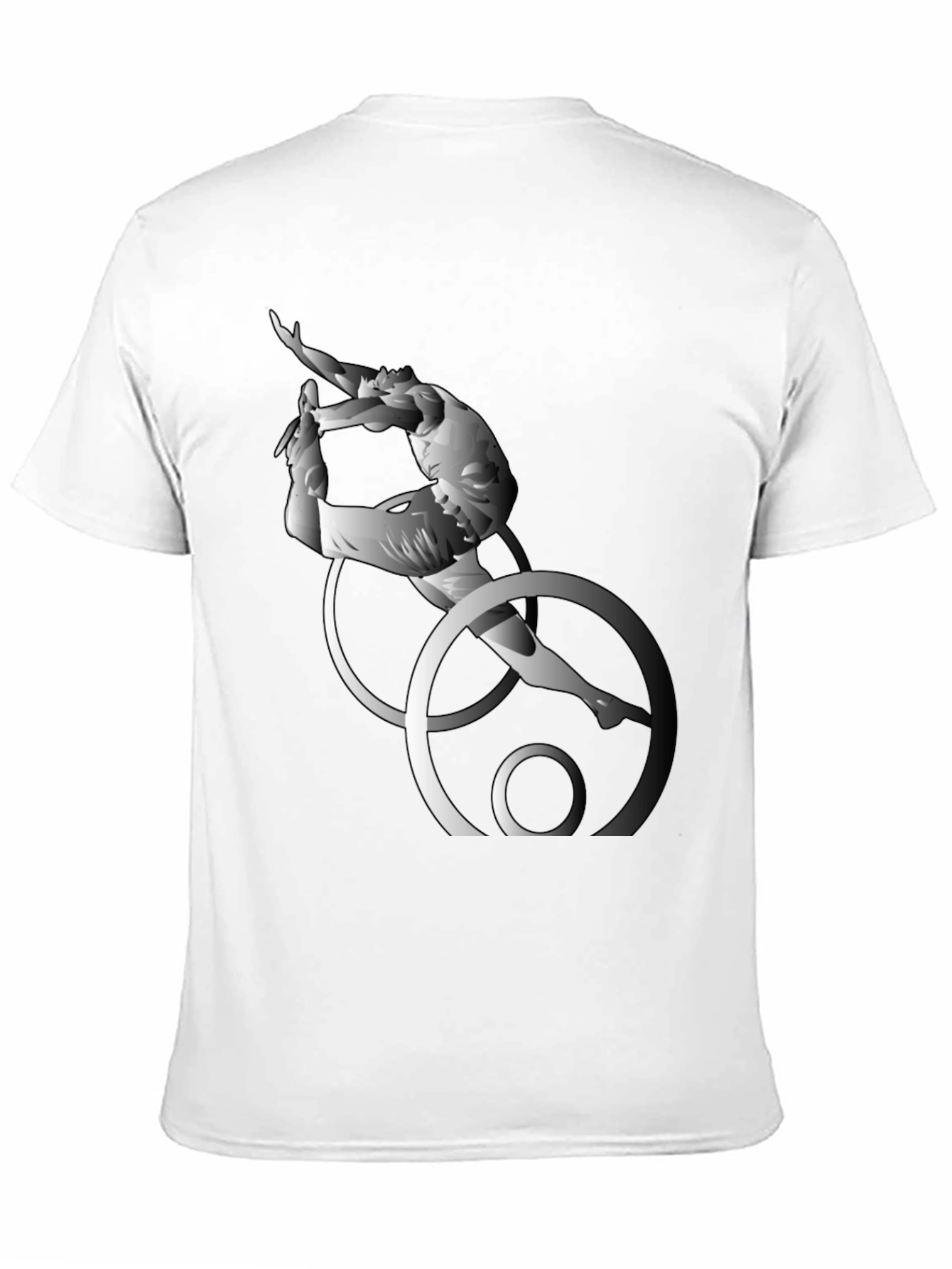 Abstract Artistic Gymnastics T-Shirt