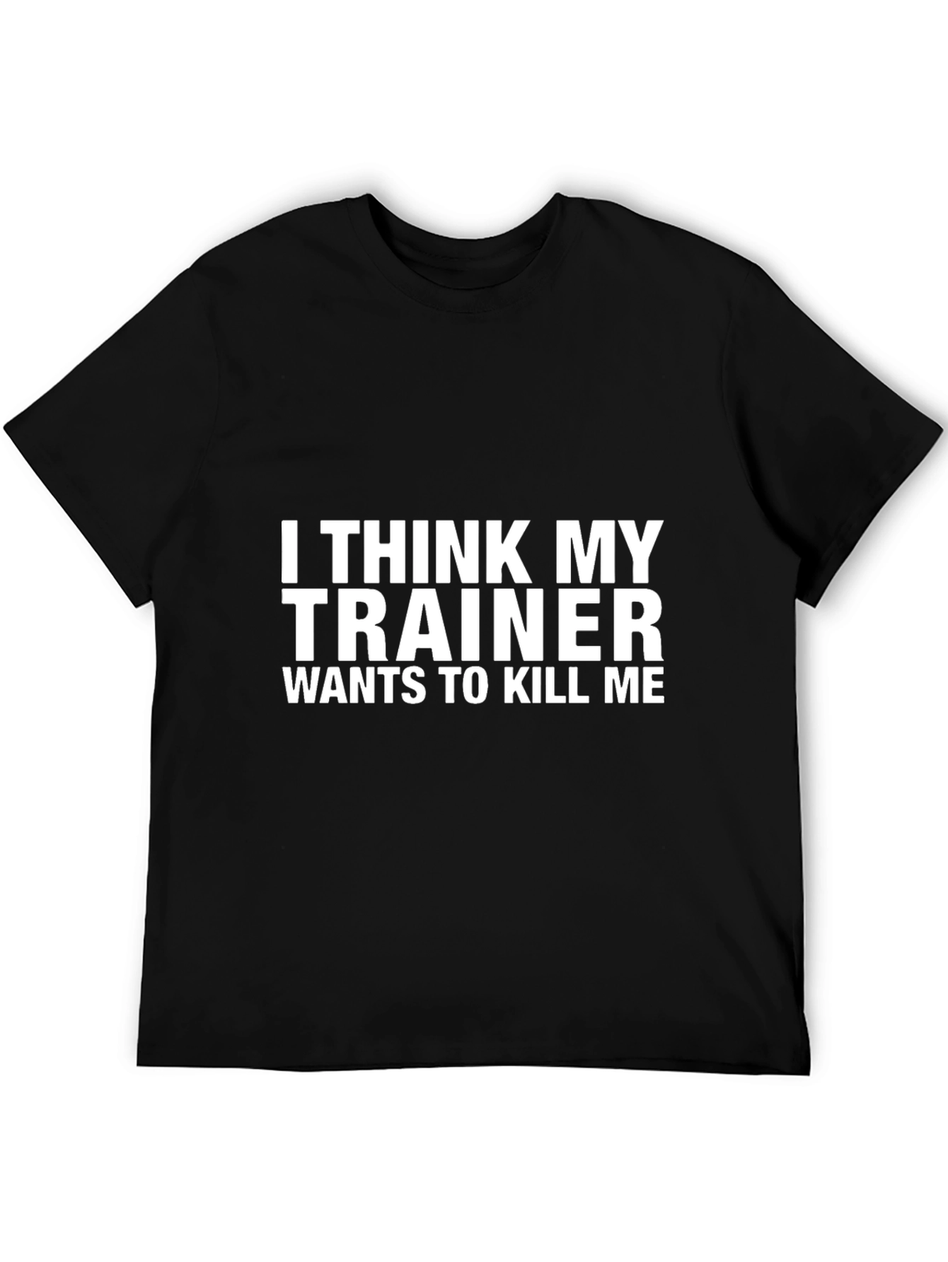 Funny Workout Trainer Graphic Tee