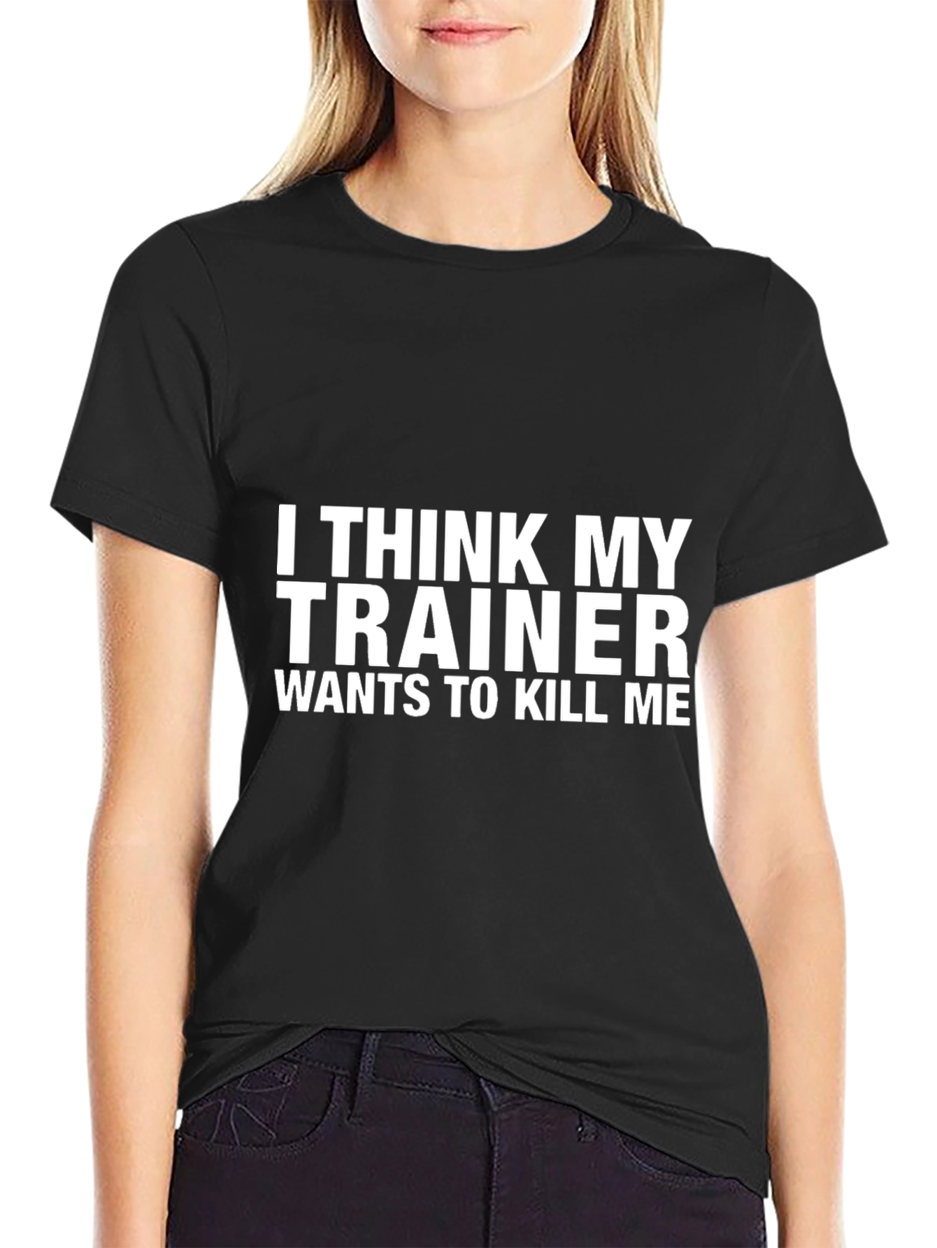 Funny Workout Trainer Graphic Tee
