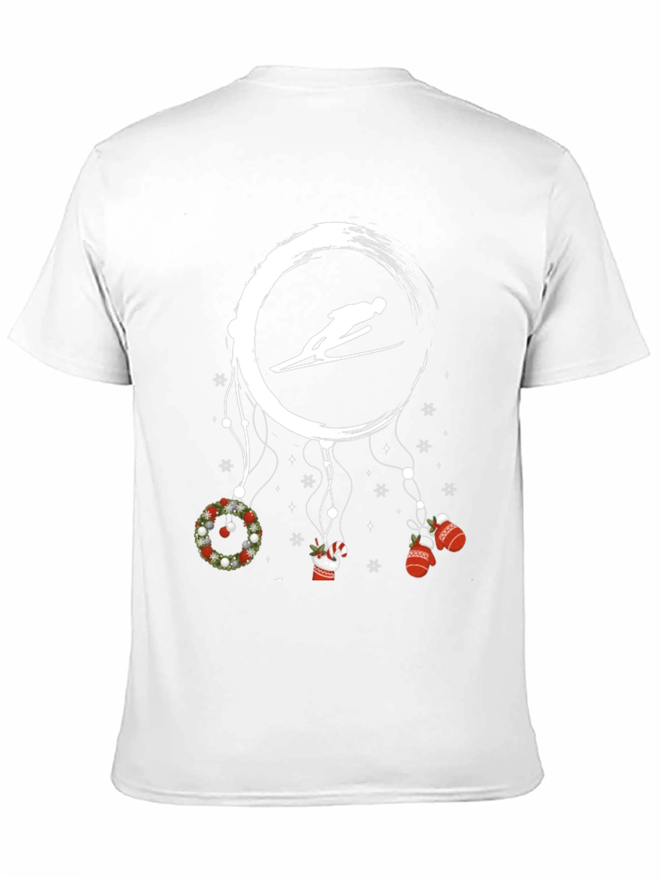 Ski Jumper Christmas T-Shirt