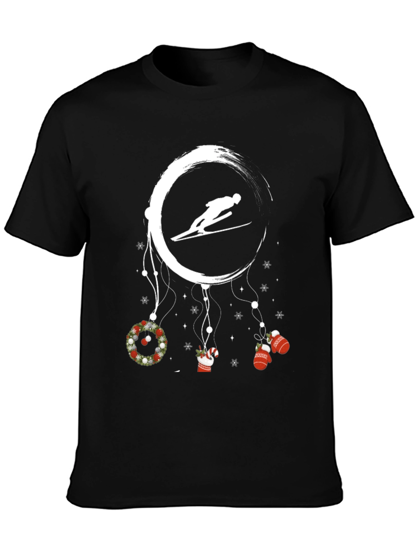 Ski Jumper Christmas T-Shirt