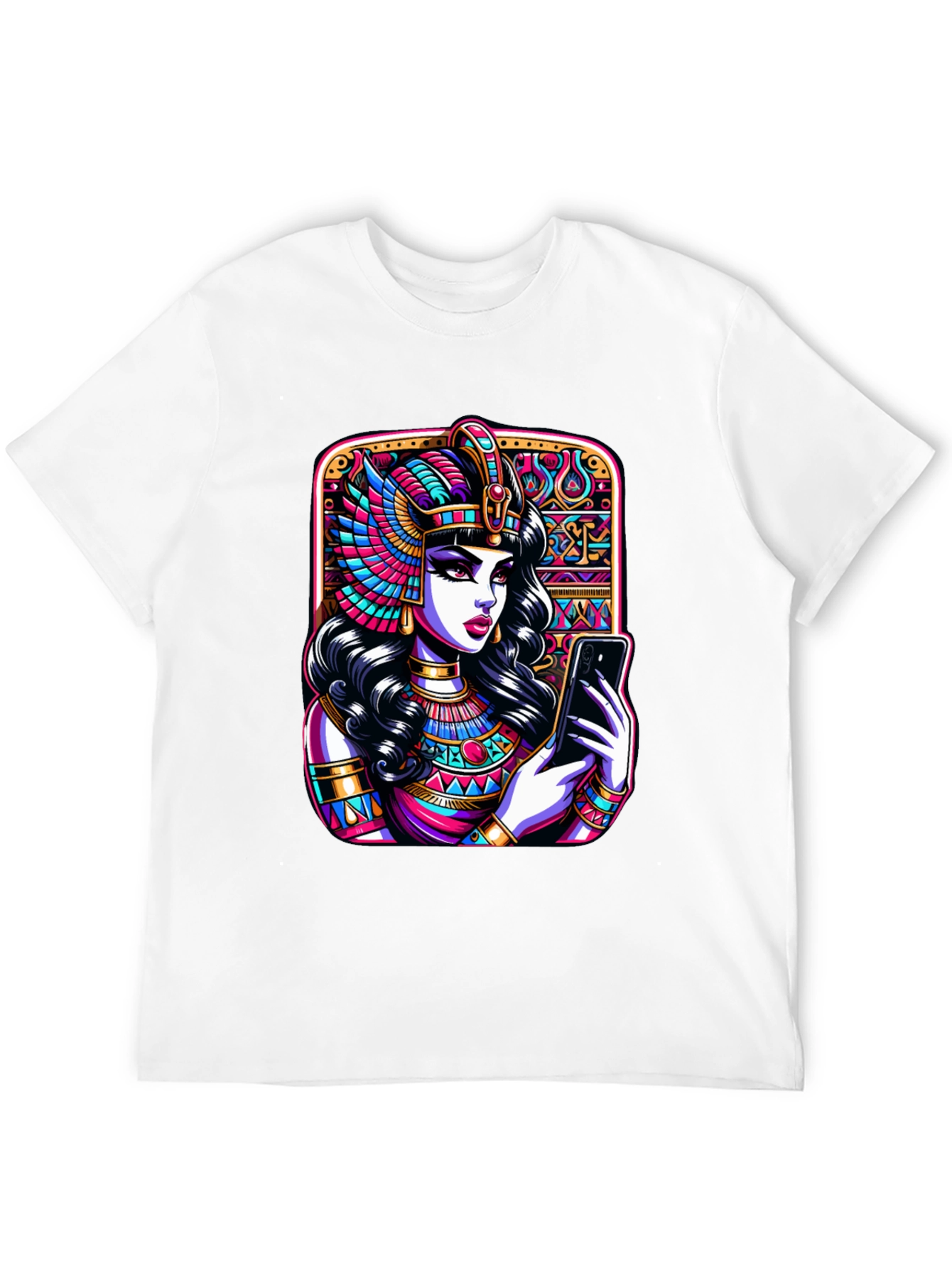 Egyptian Queen Graphic Tee - Black