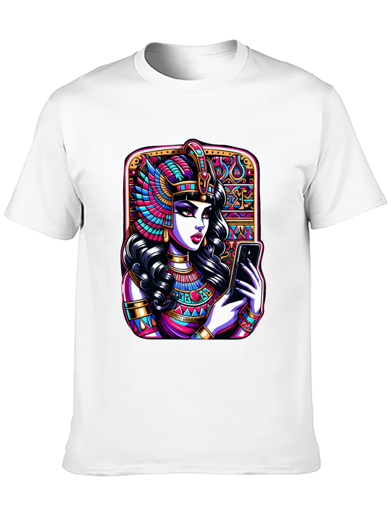 Egyptian Queen Graphic Tee - Black