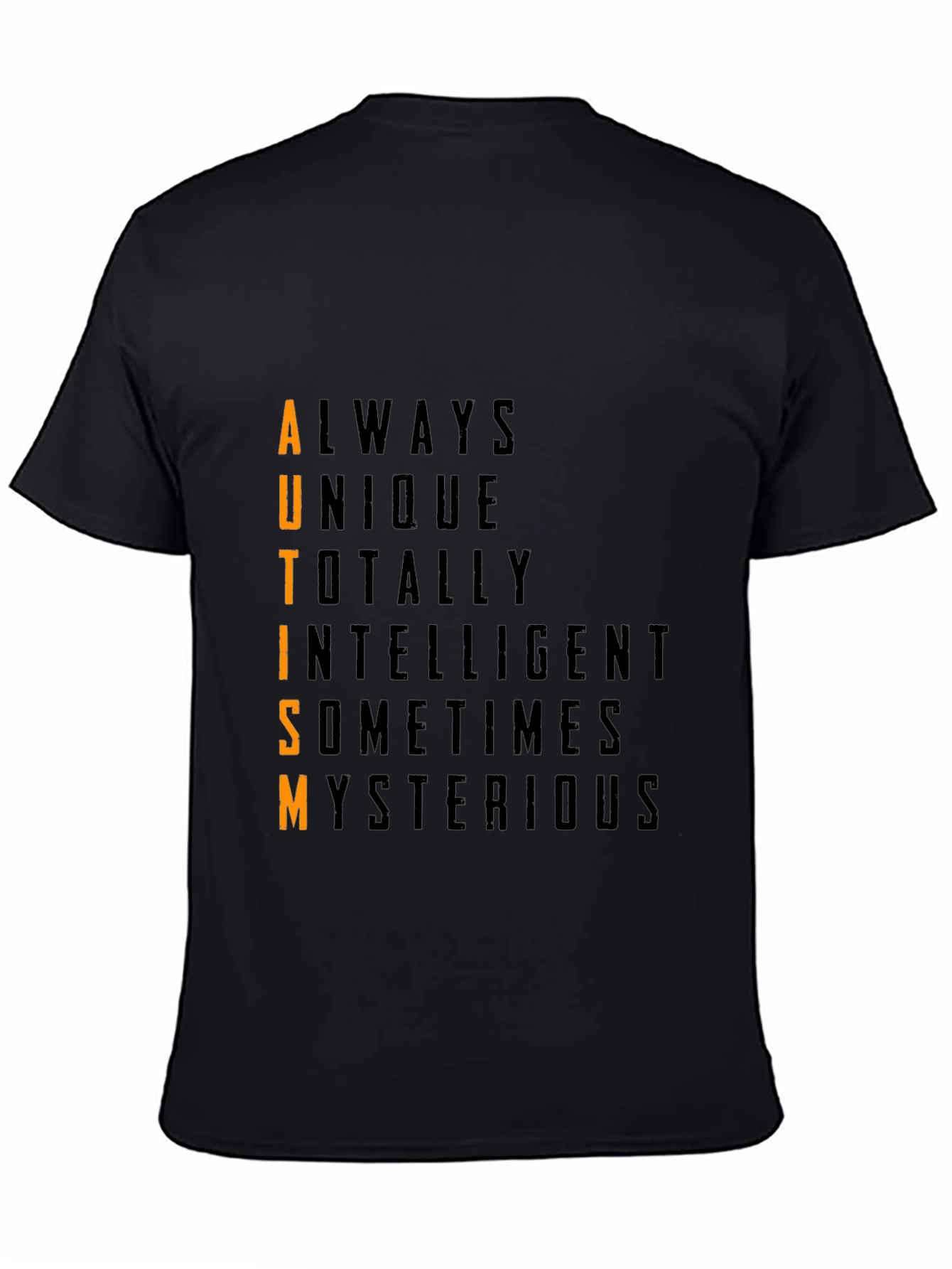 Autism Awareness T-Shirt: Always Unique Totally Intelligent