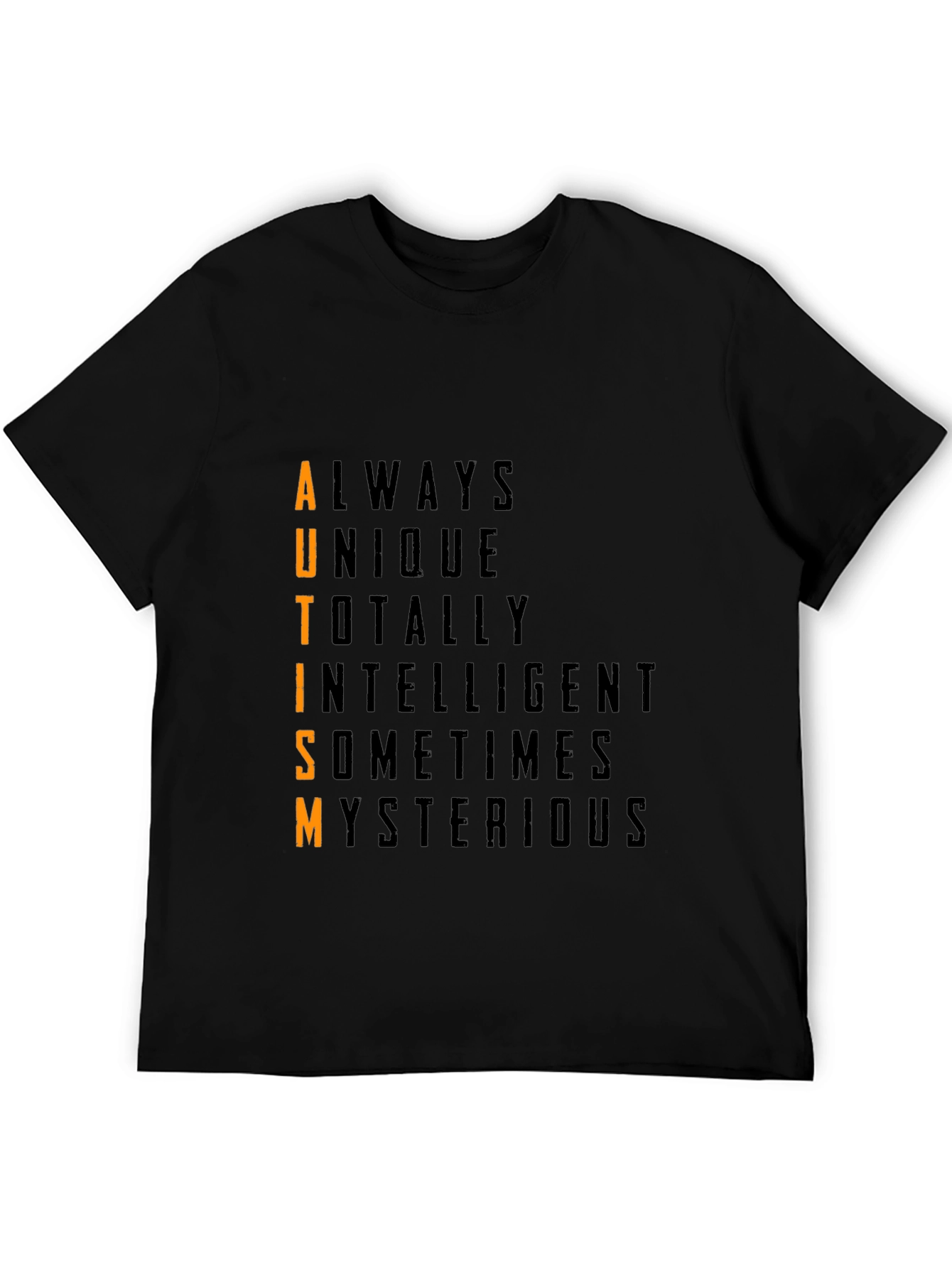 Autism Awareness T-Shirt: Always Unique Totally Intelligent