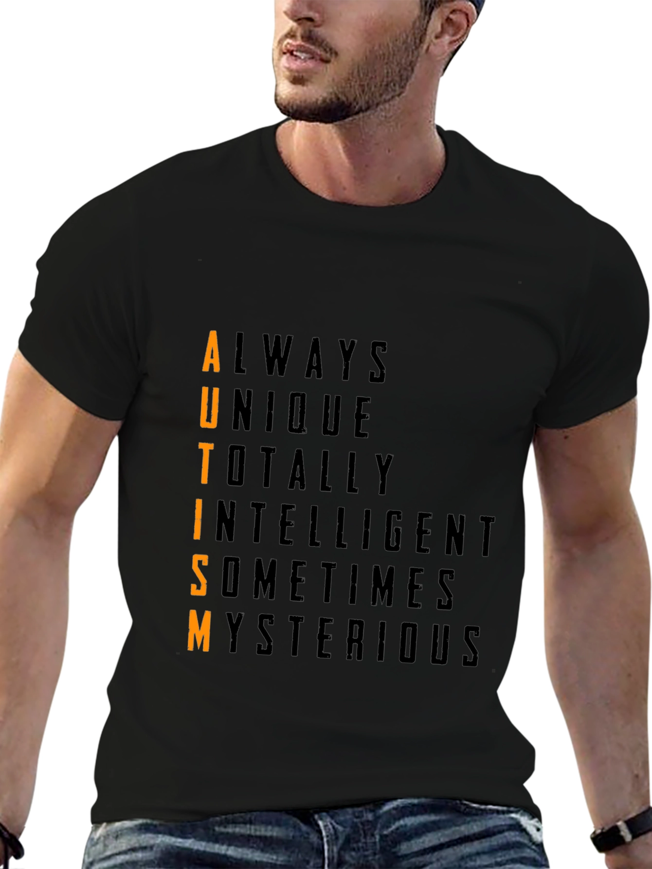 Autism Awareness T-Shirt: Always Unique Totally Intelligent