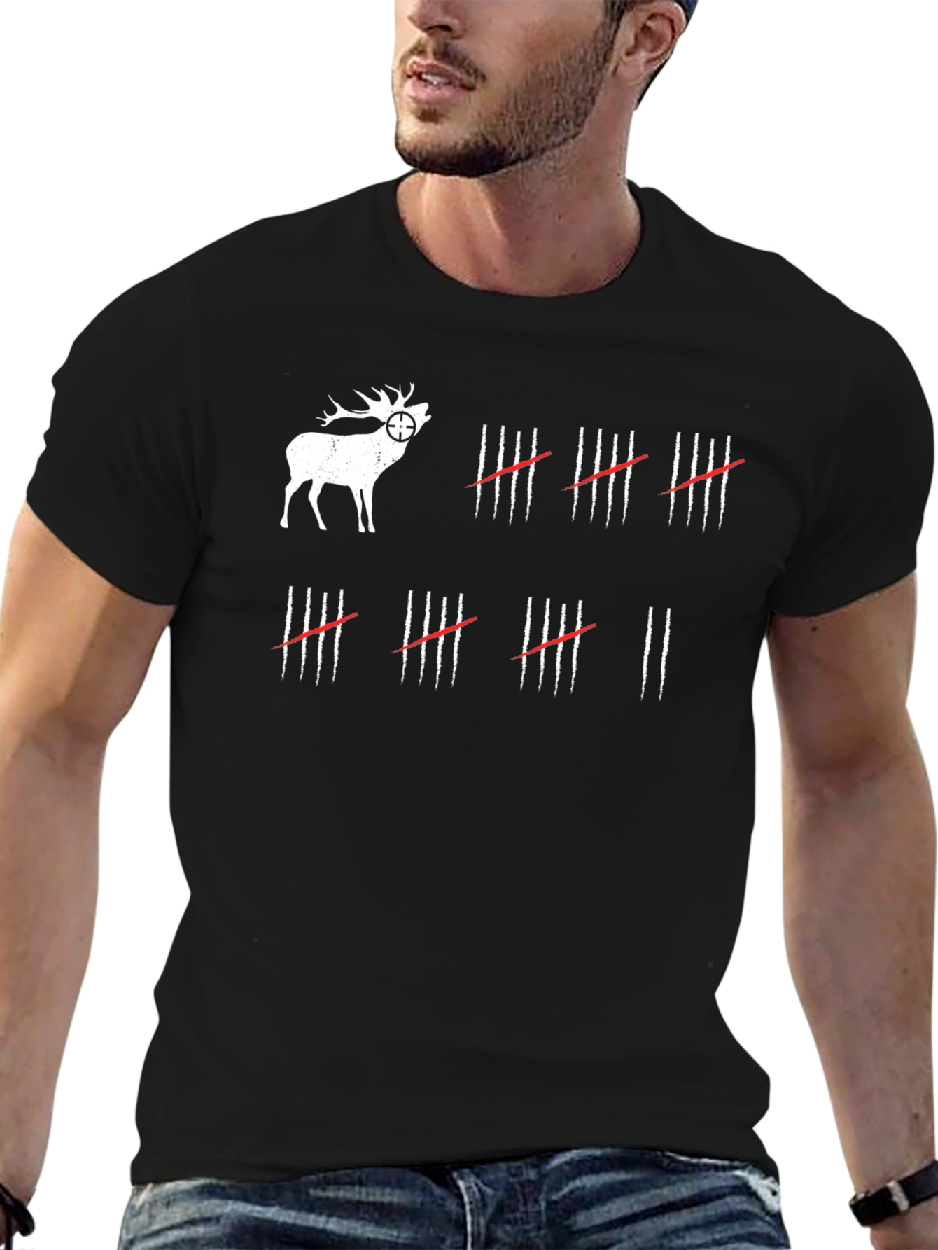 Hunting Target Tally Graphic Tee