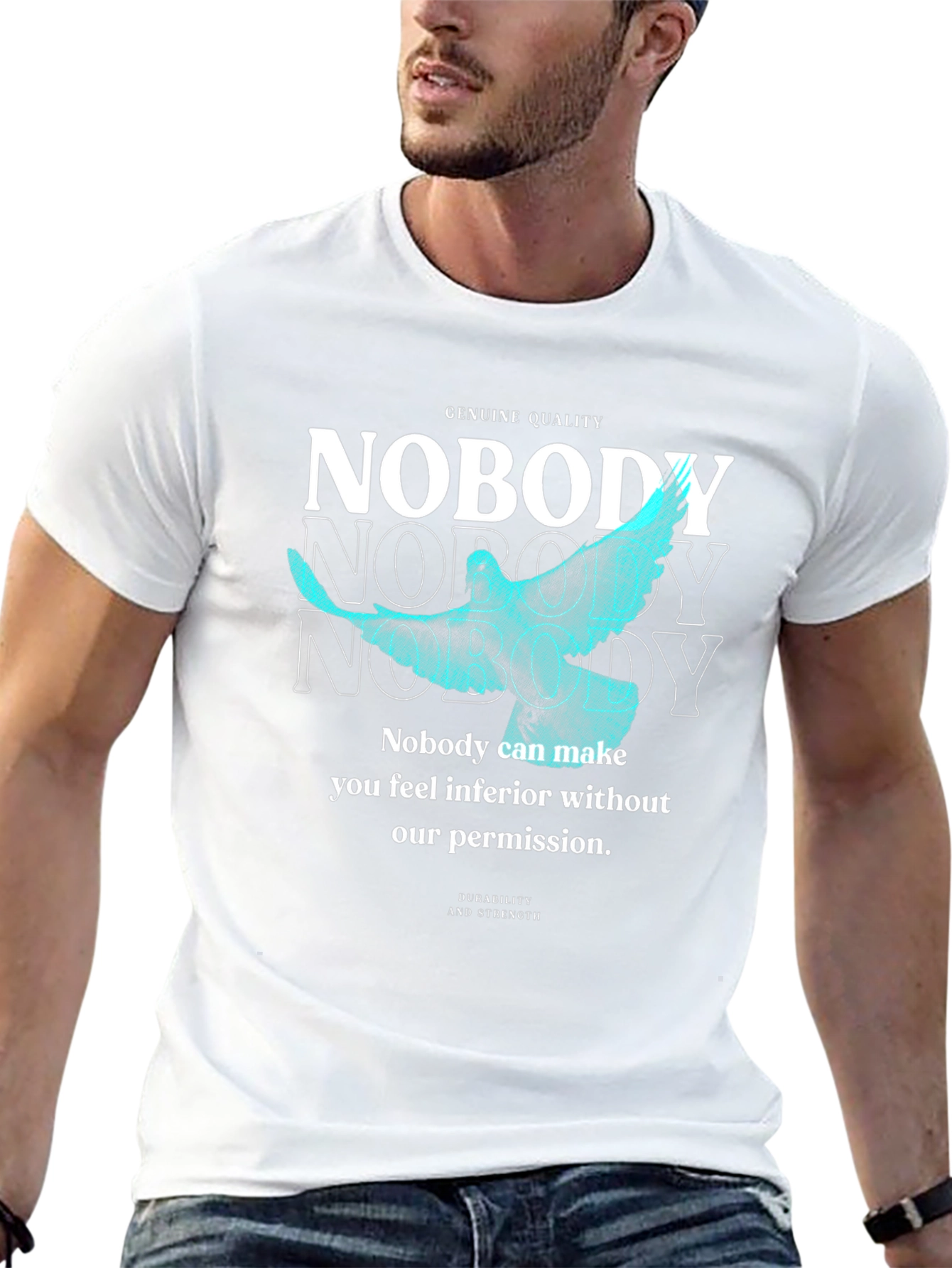 Genuine Quality Nobody Graphic Tee