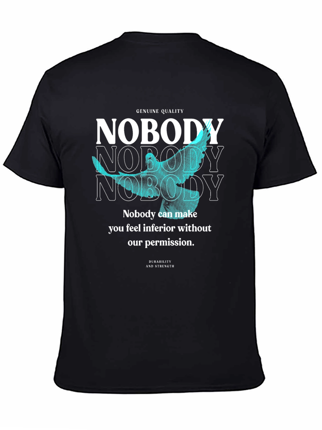 Genuine Quality Nobody Graphic Tee
