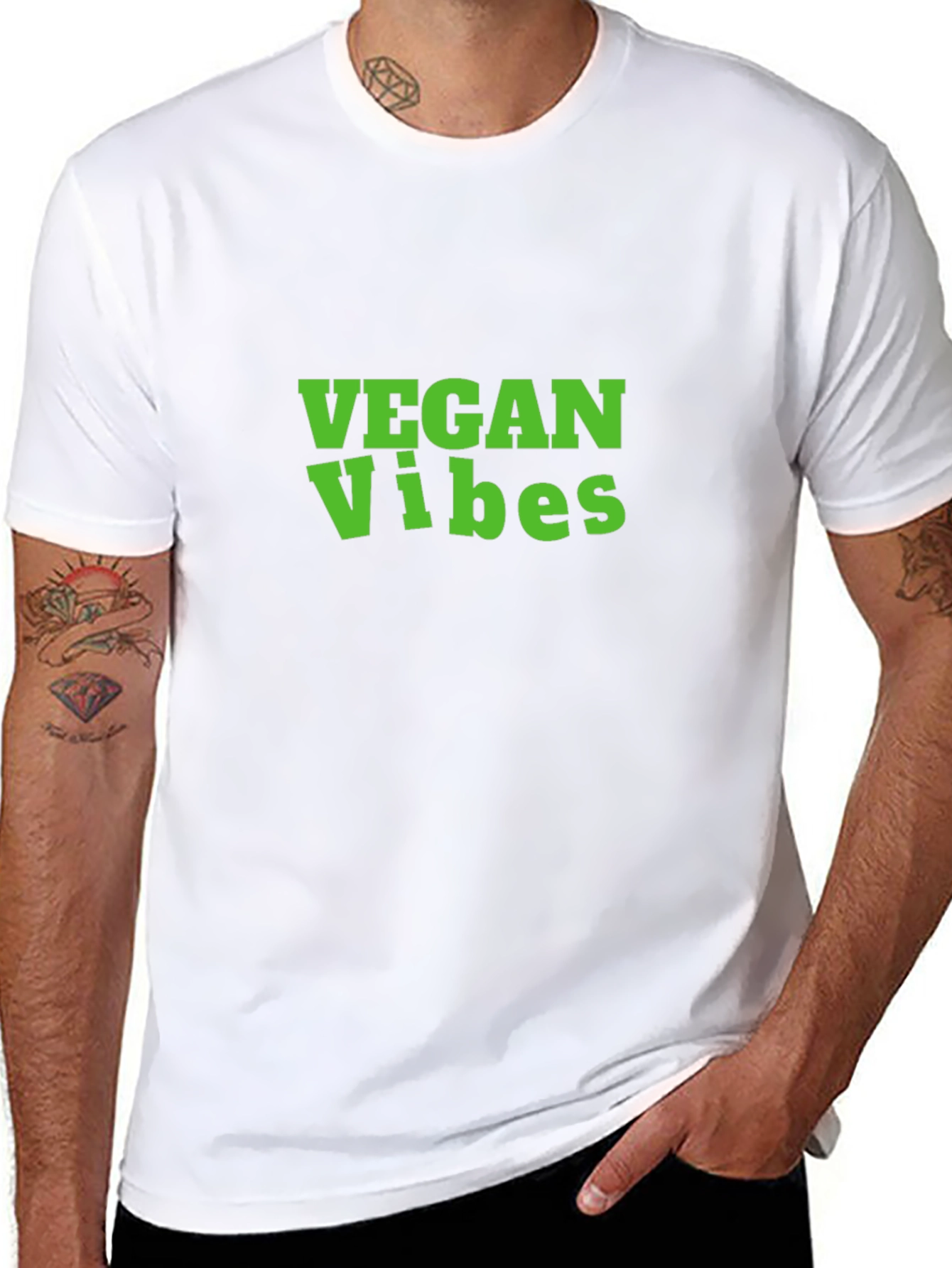Vegan Vibes T-Shirt - Comfortable Everyday Wear