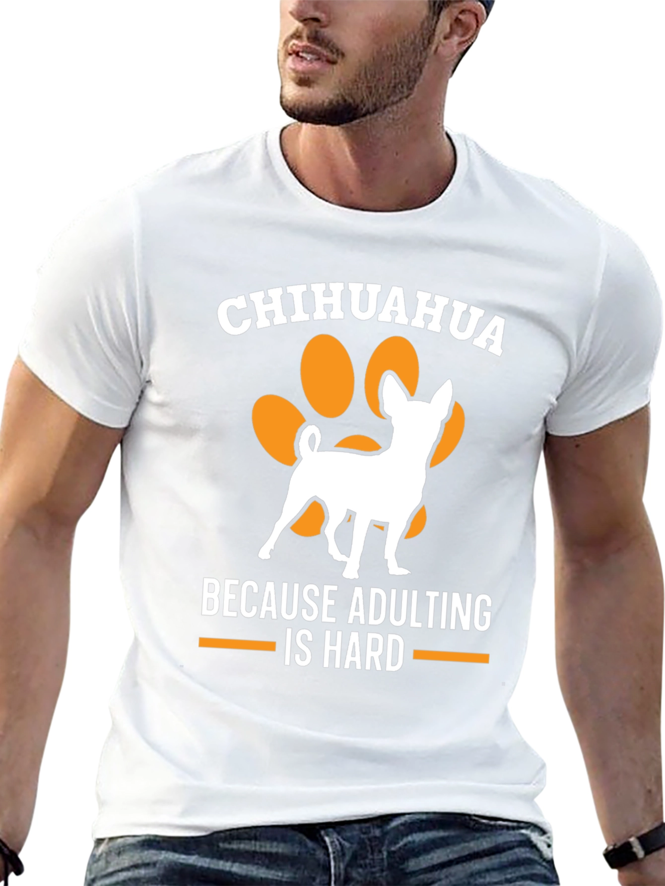 Chihuahua Adulting Humor T-Shirt