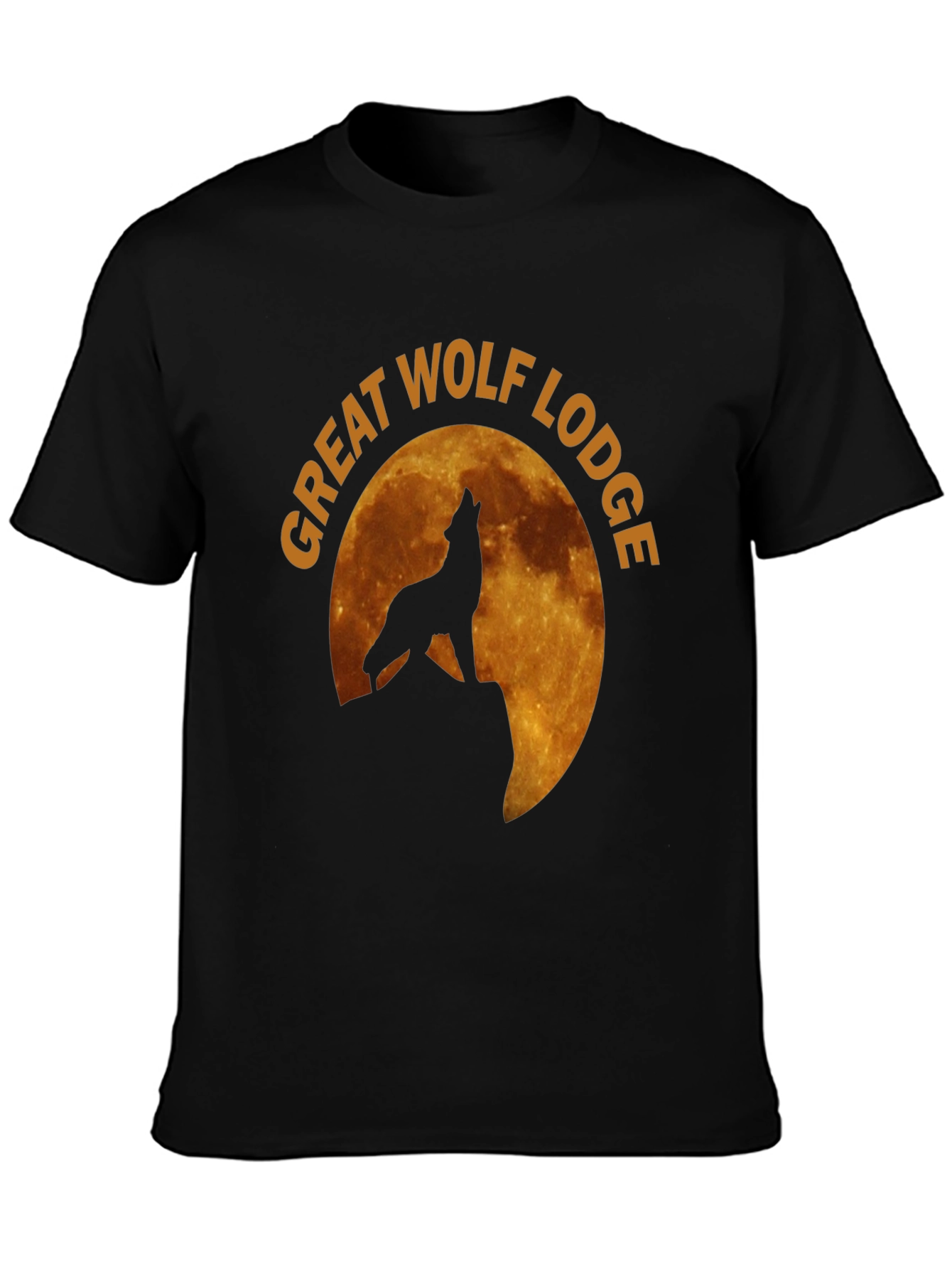 Great Wolf Lodge Black Graphic T-Shirt