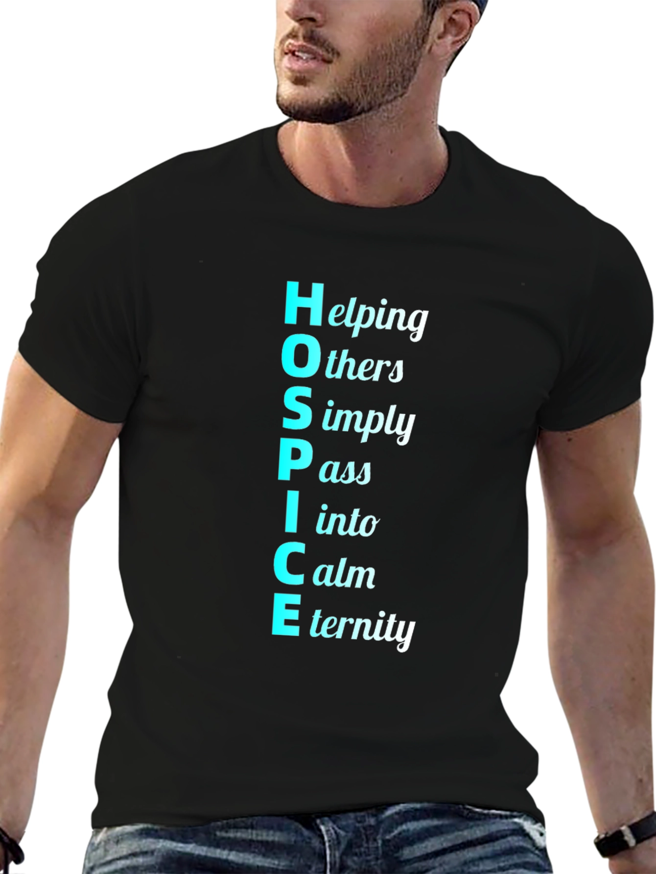 HOSPICE Acronym T-Shirt - Helping Others