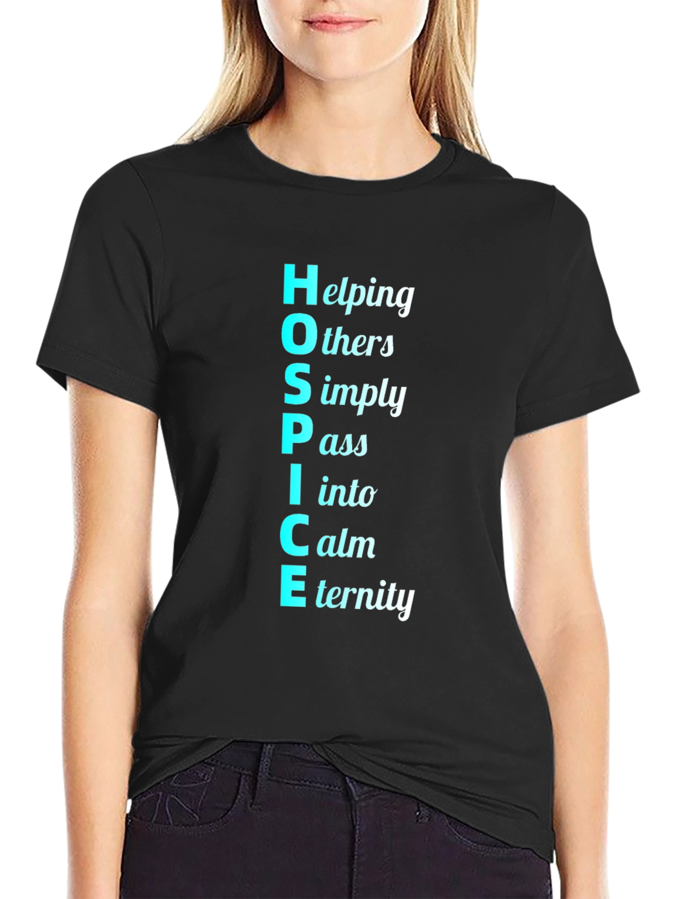 HOSPICE Acronym T-Shirt - Helping Others