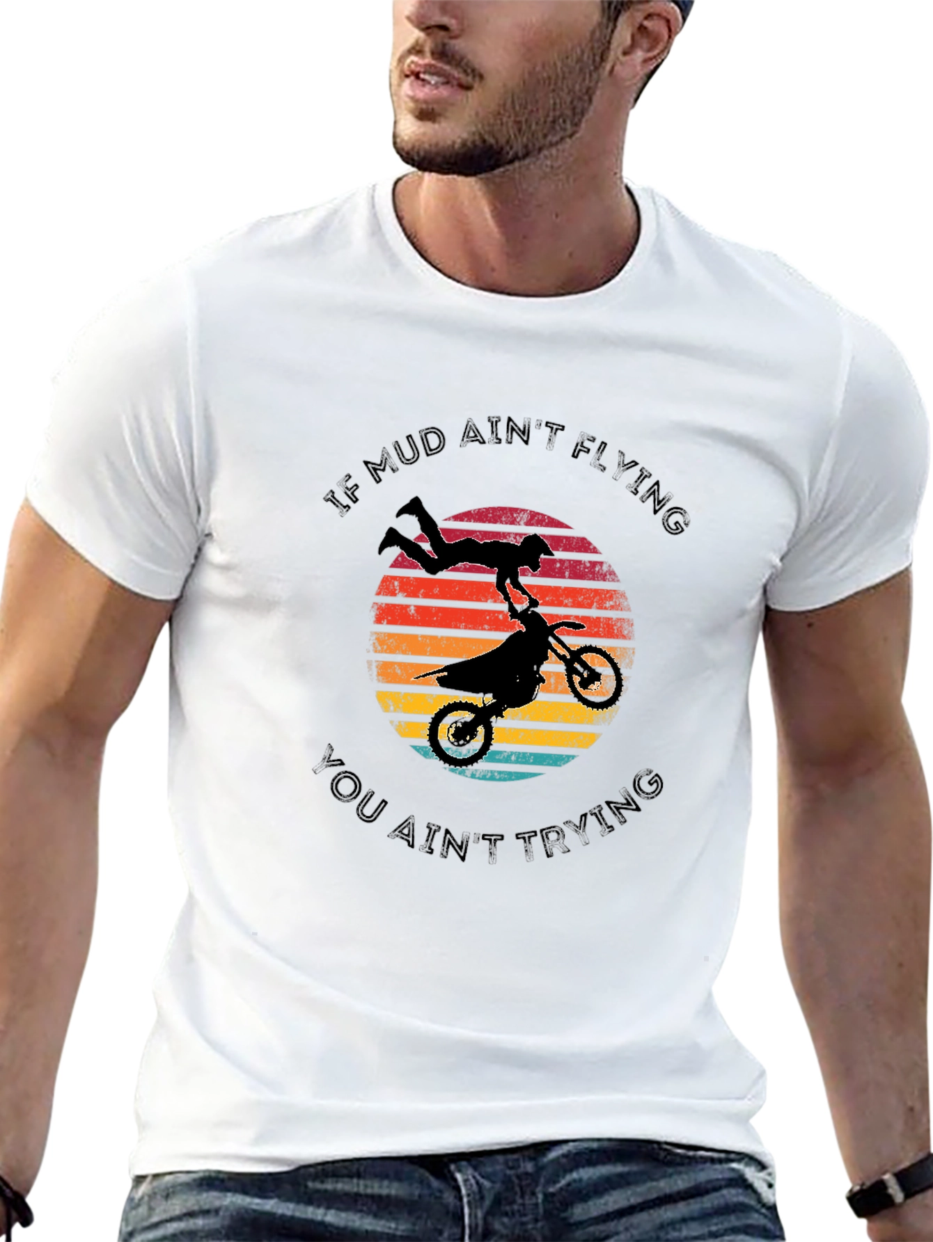 Mud Aint Flying T-Shirt - Motocross Style