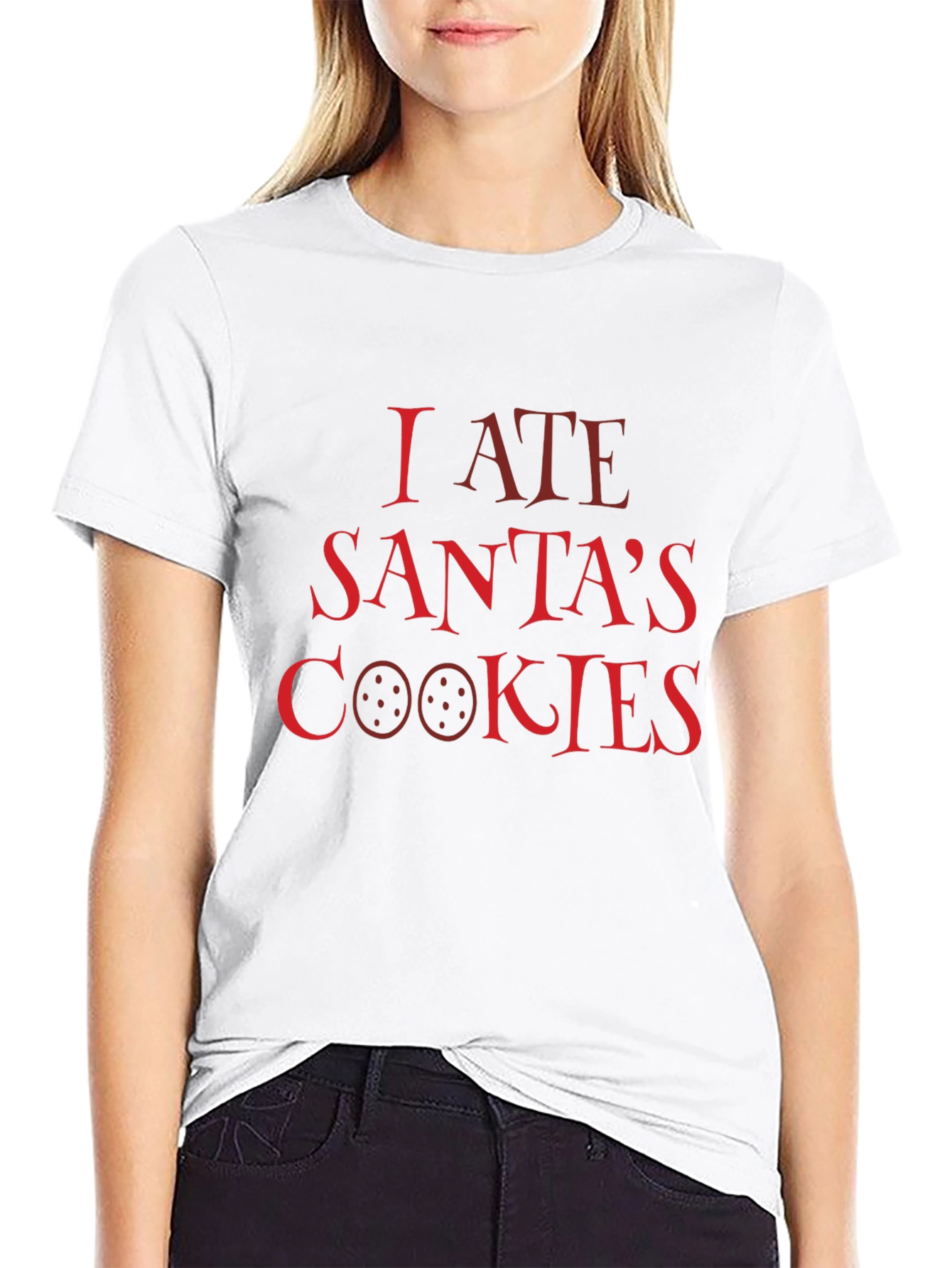 I Ate Santas Cookies Christmas T-Shirt