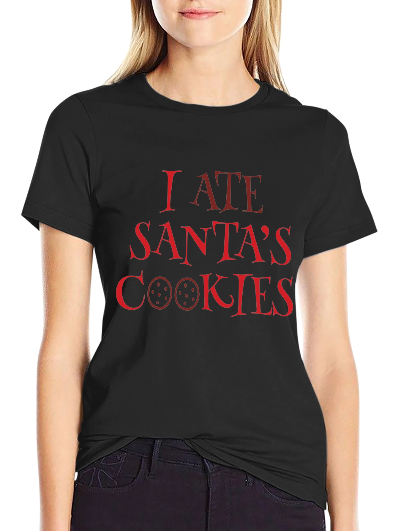 I Ate Santas Cookies Christmas T-Shirt