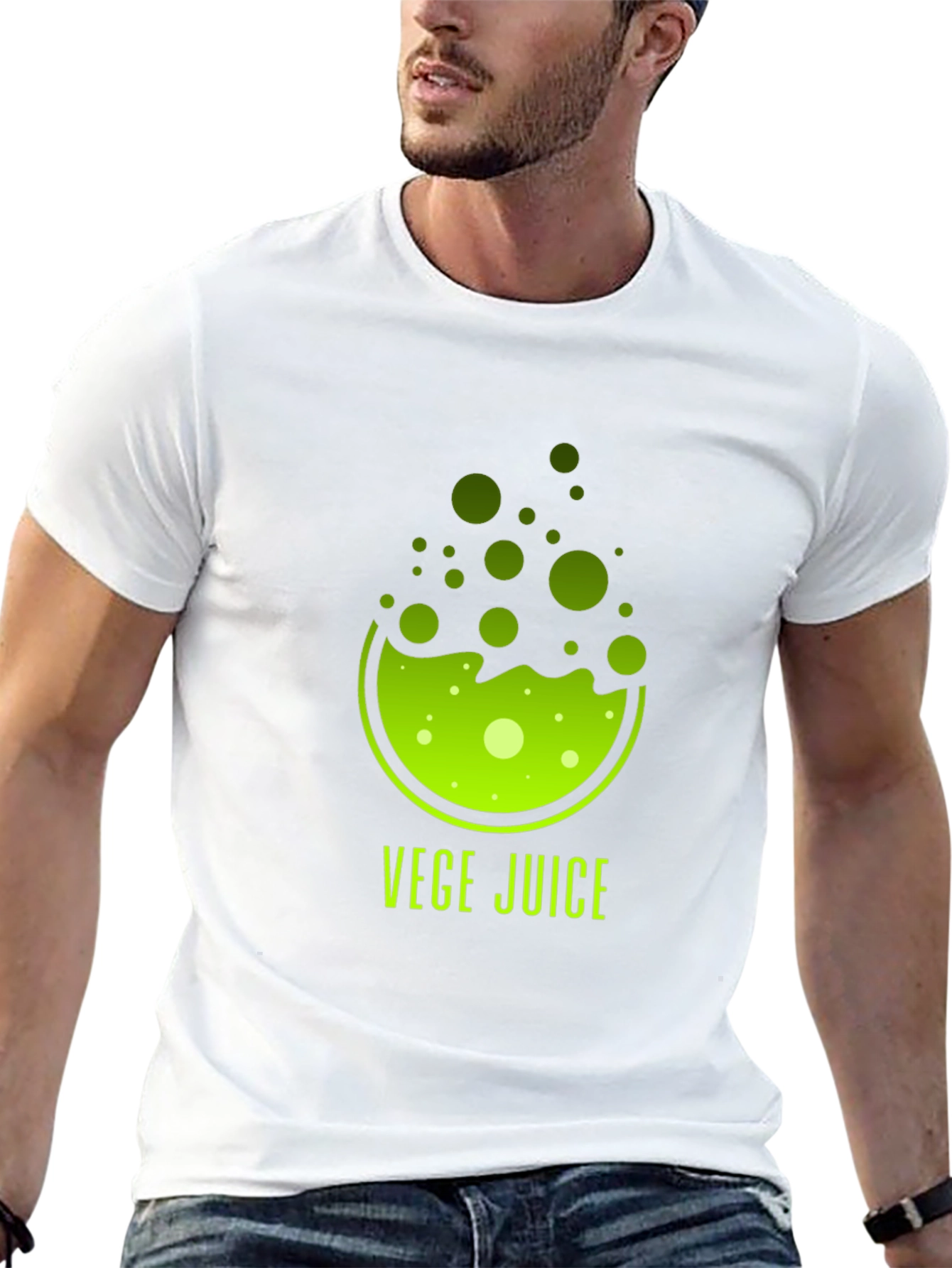 Vege Juice Black T-Shirt - Healthy Living