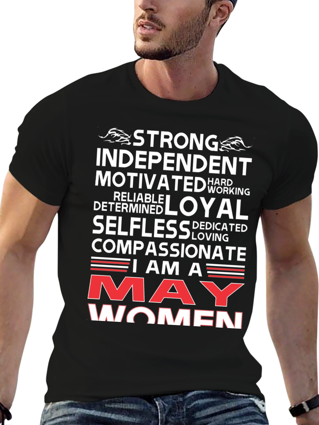 Strong May Women Graphic Tee