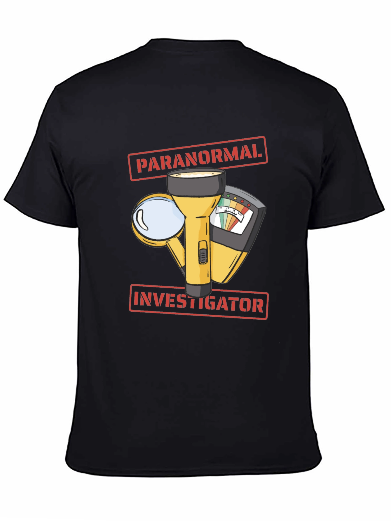 Paranormal Investigator Graphic T-Shirt
