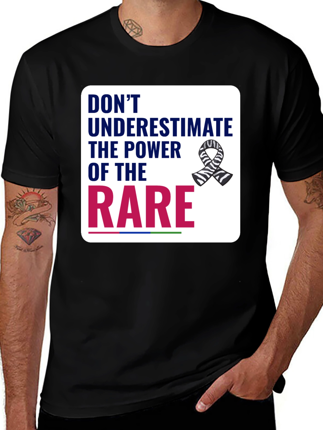 Rare Disease Awareness T-Shirt - Power of the Rare