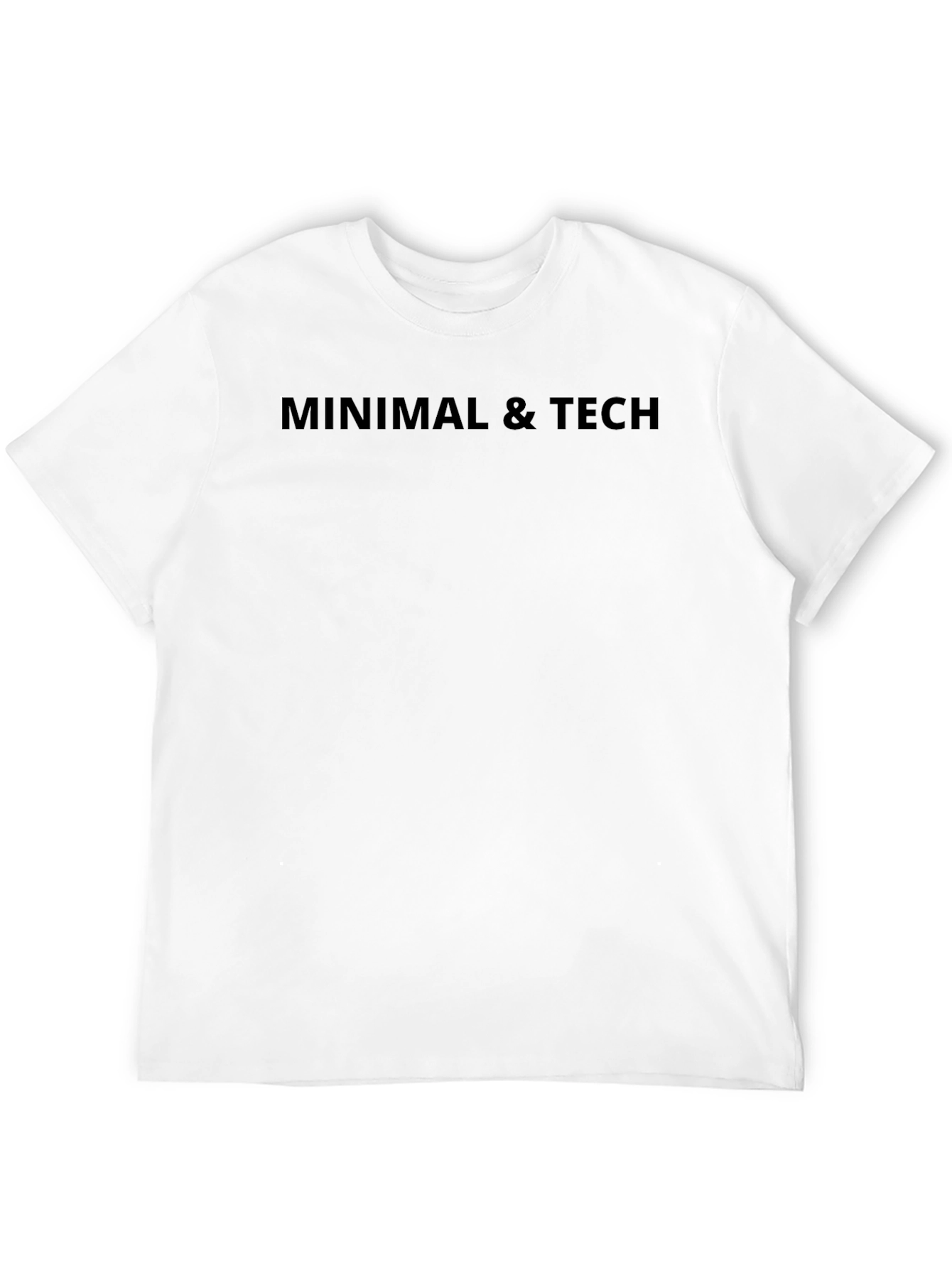 Minimal & Tech Black Tee
