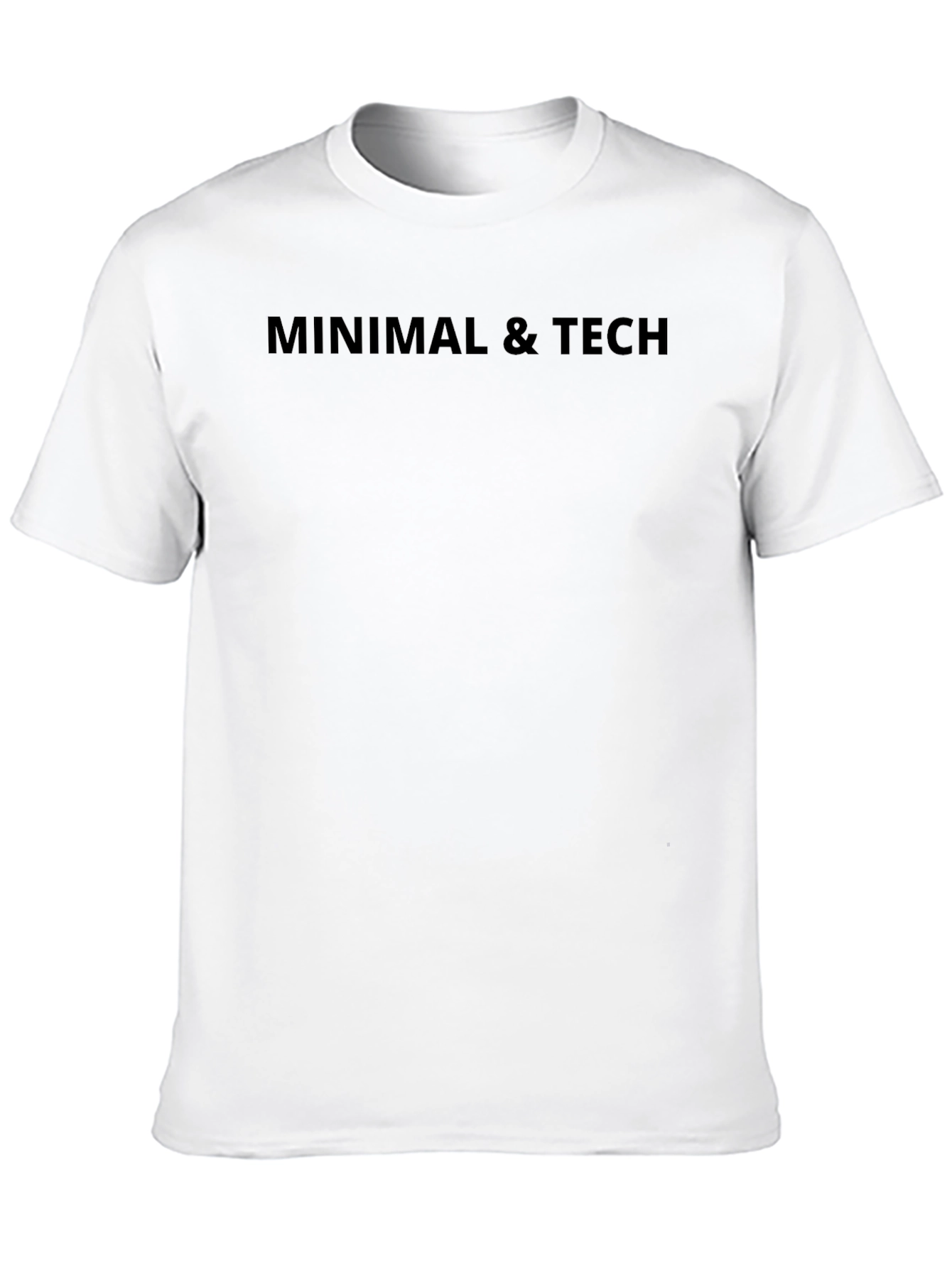 Minimal & Tech Black Tee