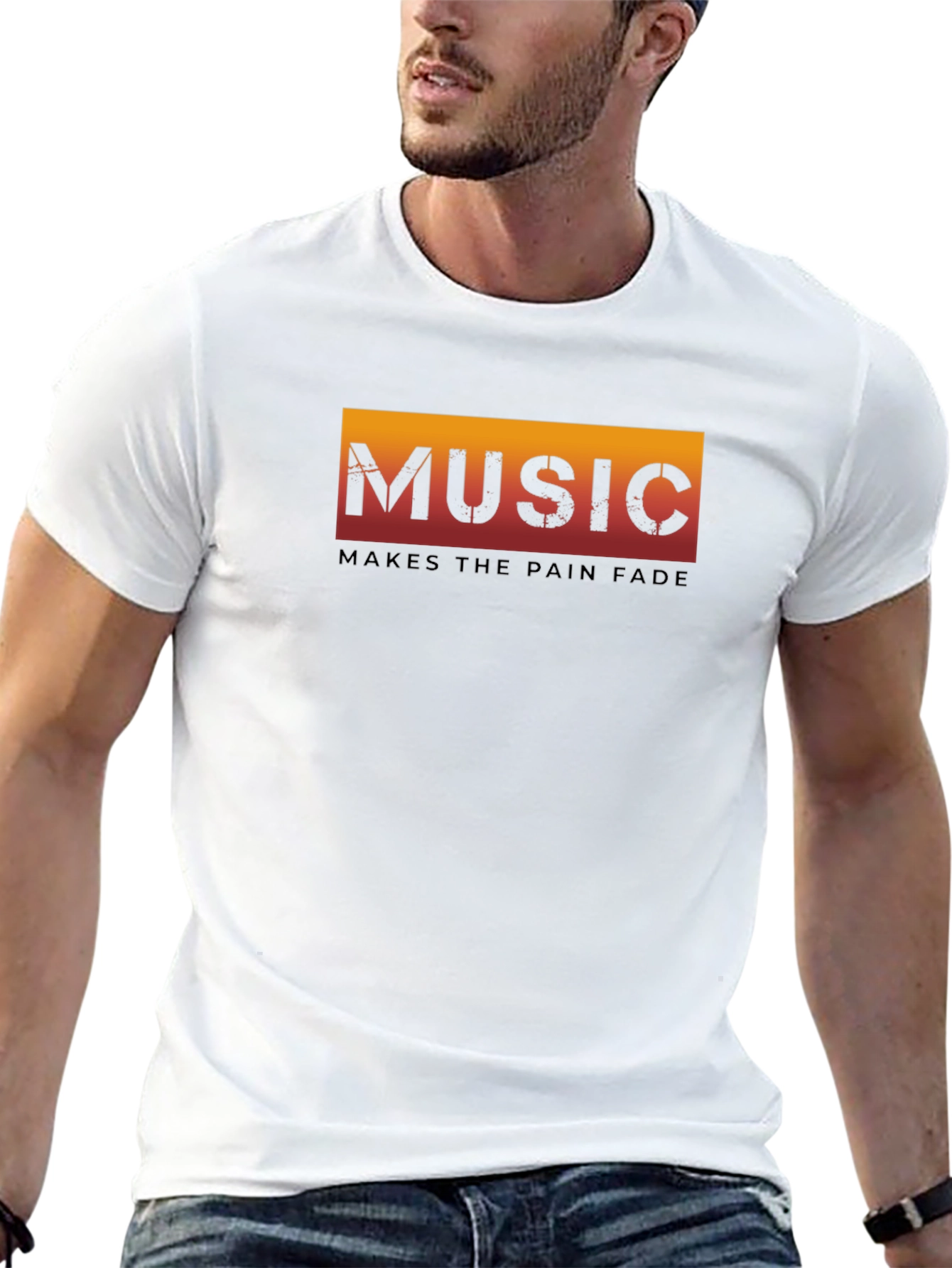 Music Makes the Pain Fade T-Shirt