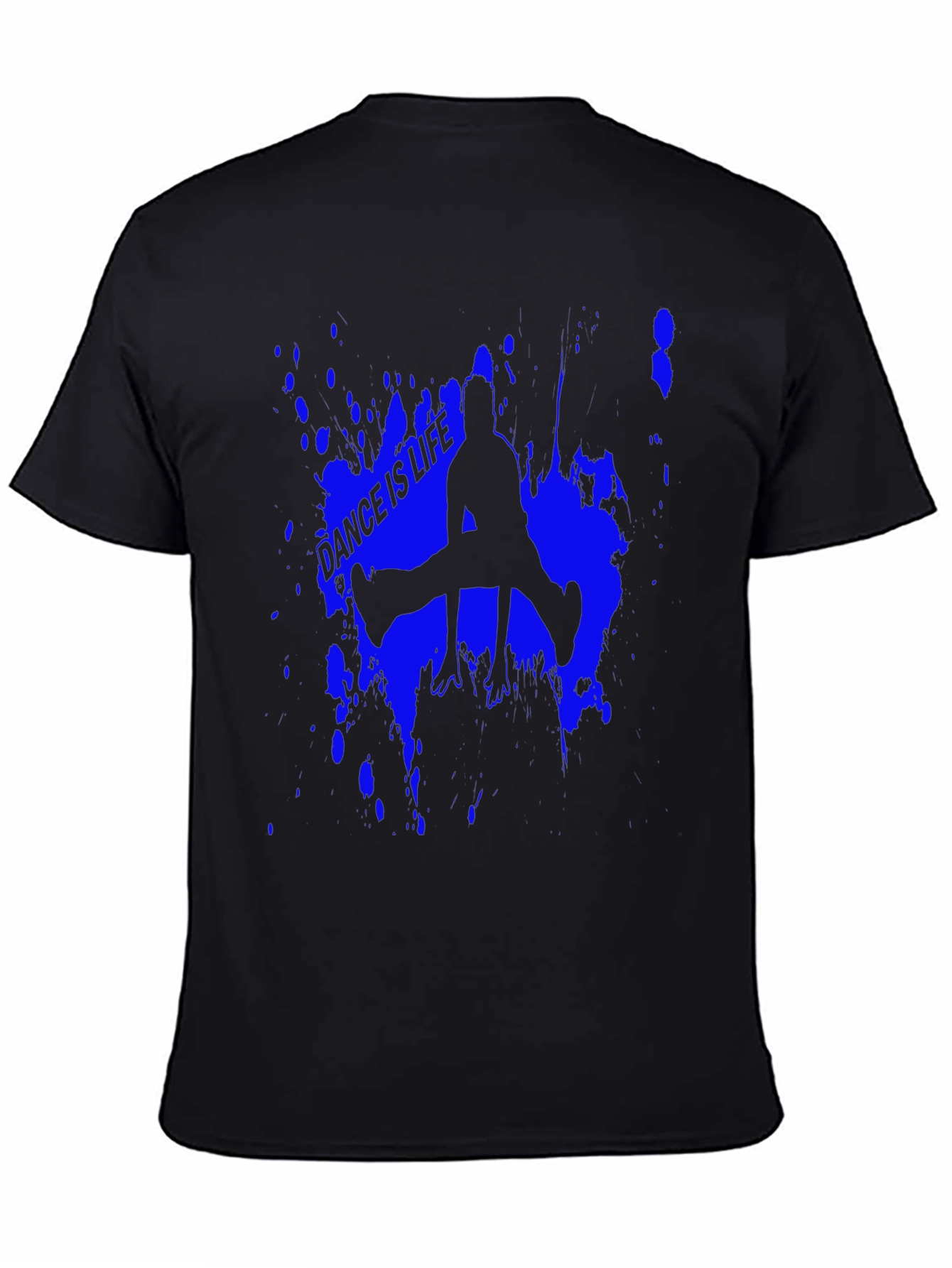 Dance is Life Graphic Tee - Stylish Black T-Shirt