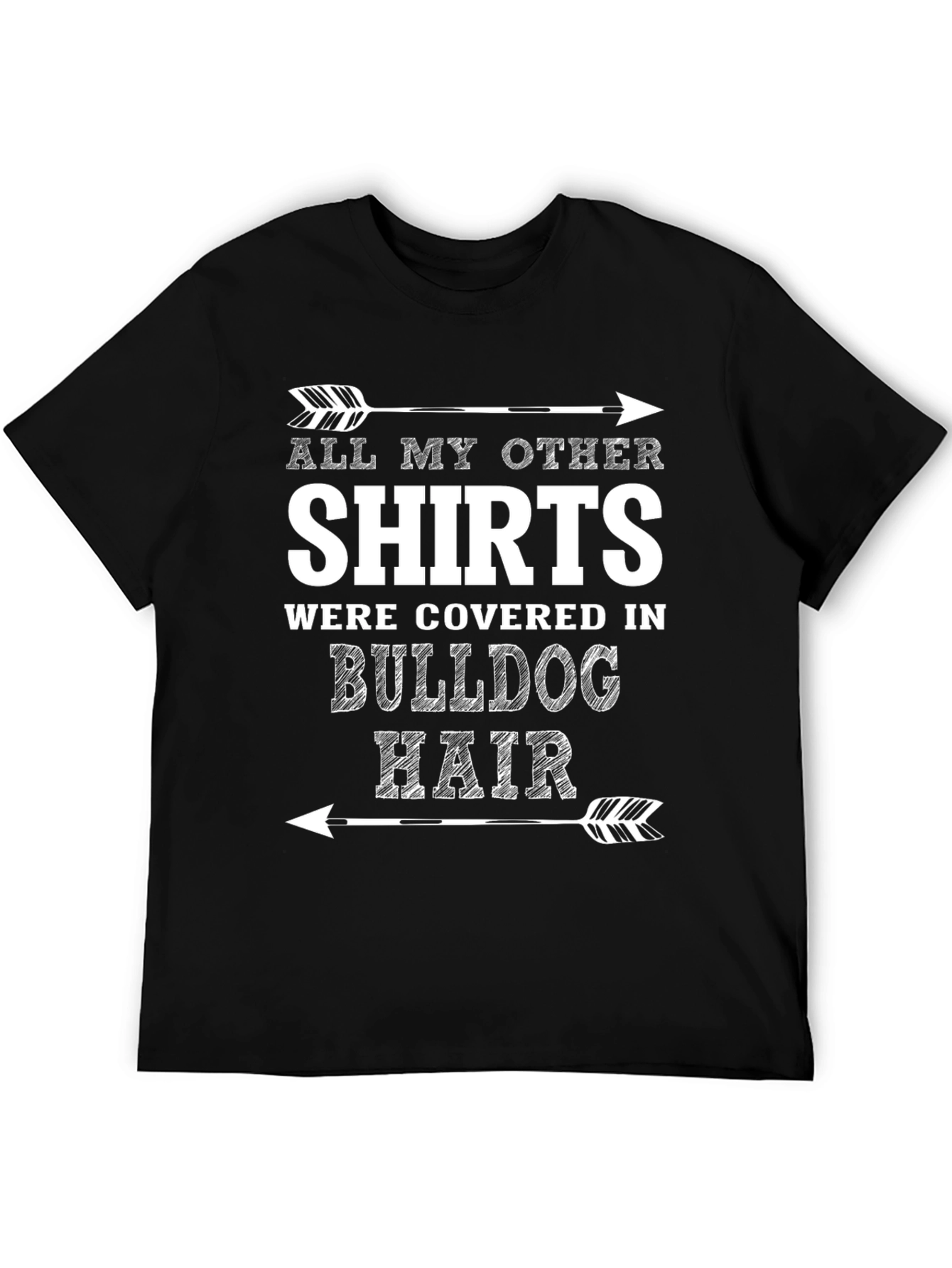 Bulldog Hair Arrow T-Shirt