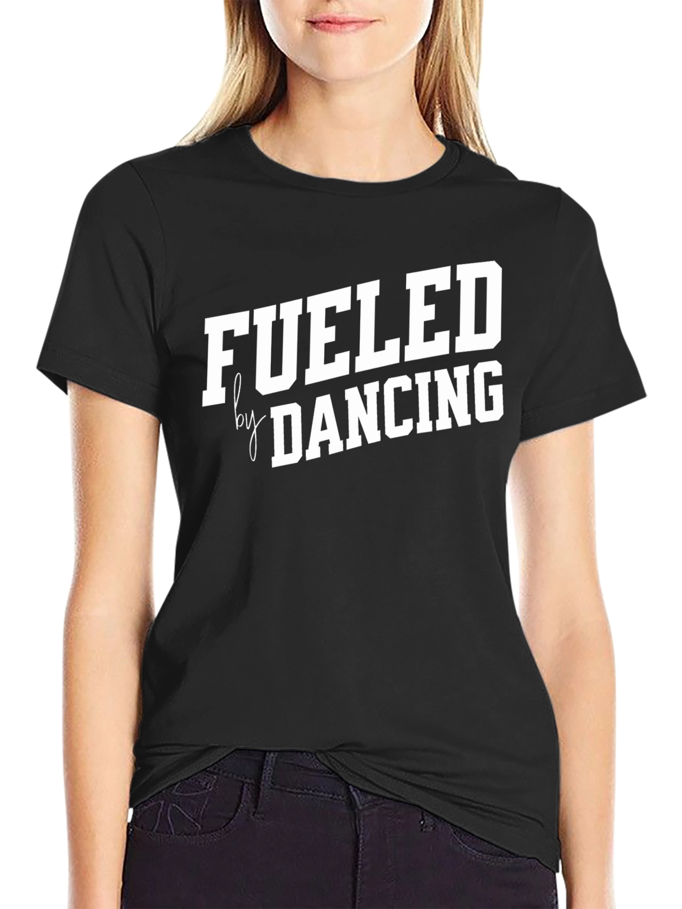 Fueled by Dancing Black Graphic T-Shirt