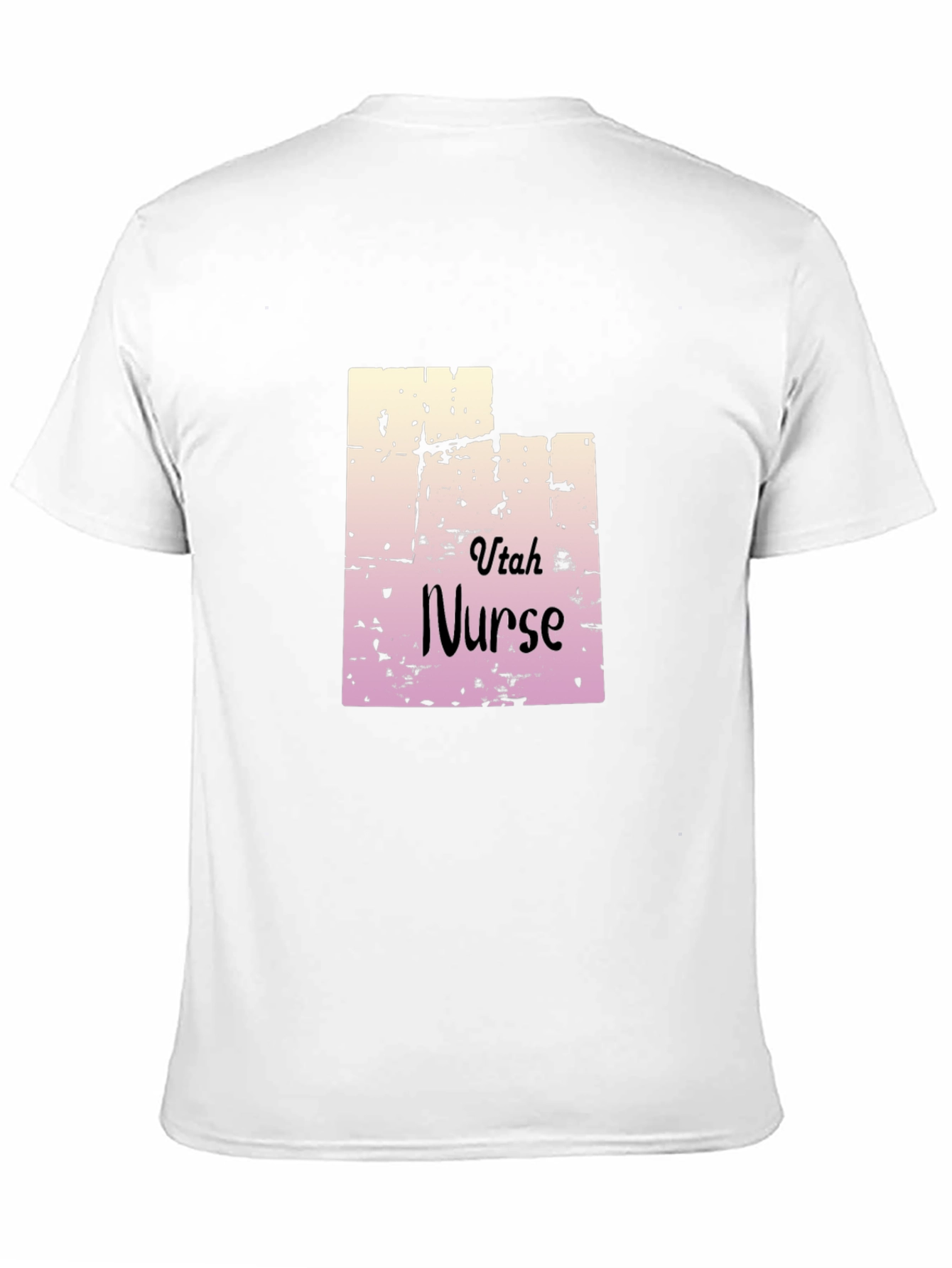 Utah Nurse T-Shirt - Distressed State Pride