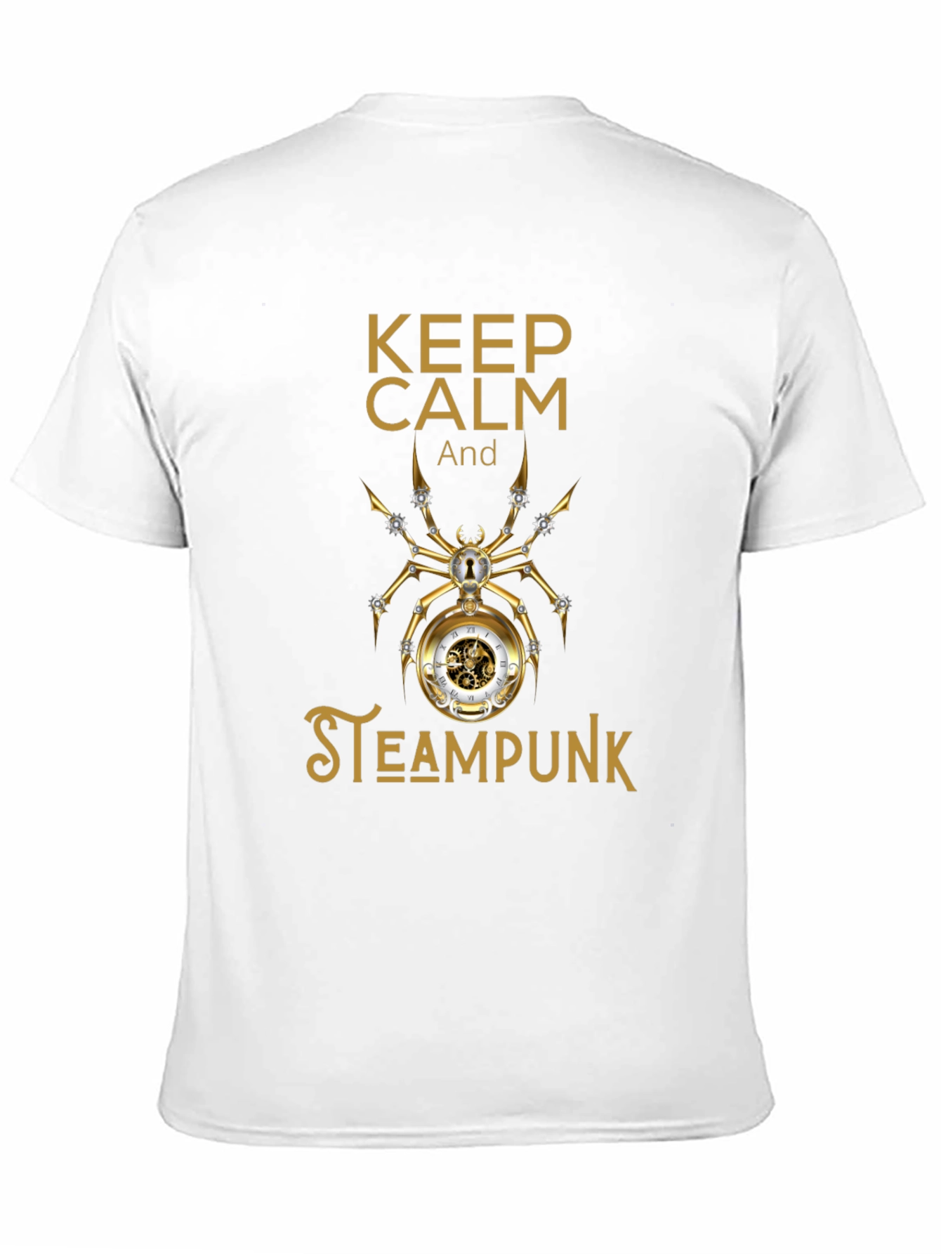 Steampunk Spider Graphic T-Shirt