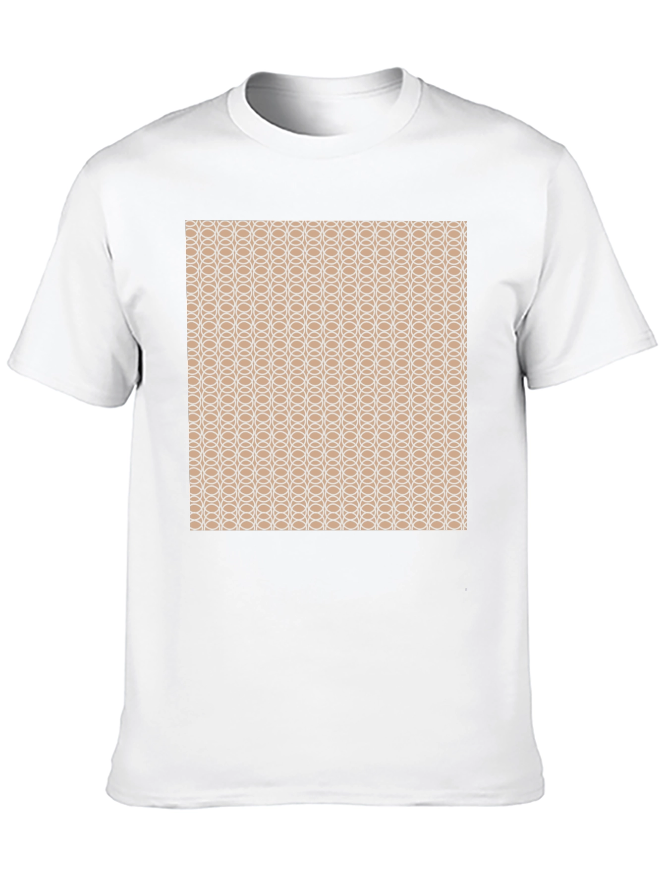 Geometric Pattern T-Shirt - Stylish & Modern Design