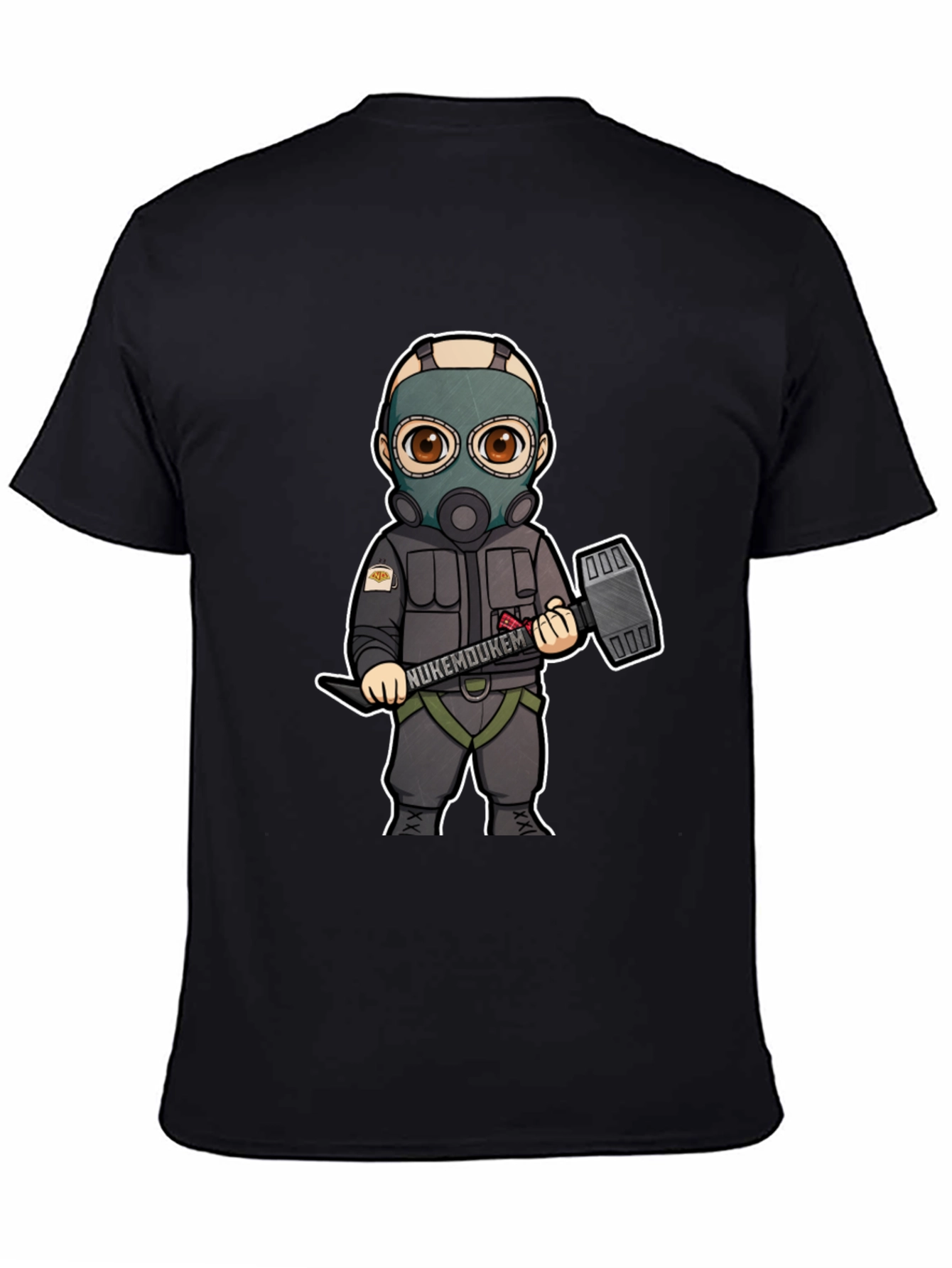 Cartoon Character Graphic Print T-Shirt
