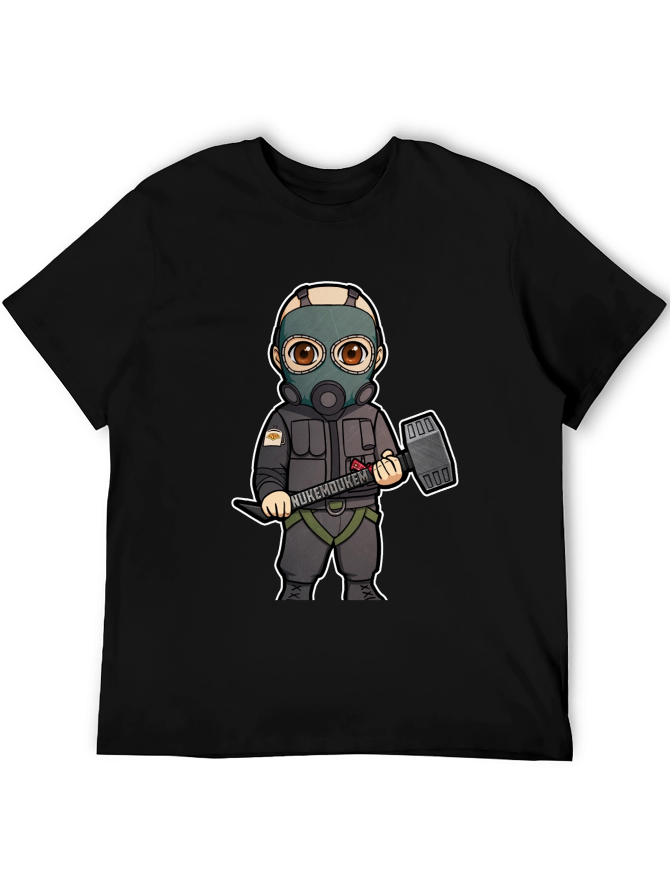 Cartoon Character Graphic Print T-Shirt
